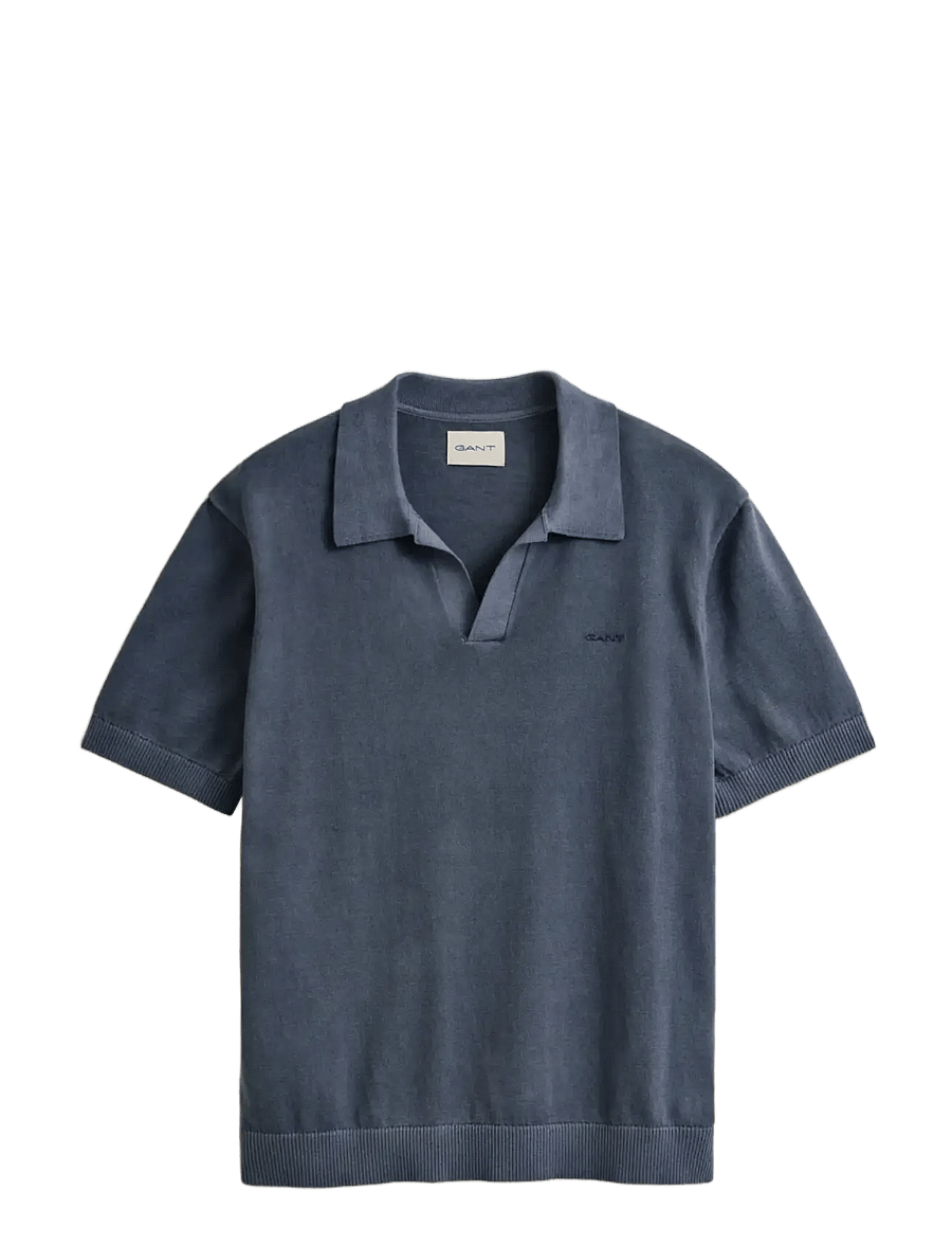 Gant - SUNFADED SS POLO - kurzärmelig - classic blue - 1