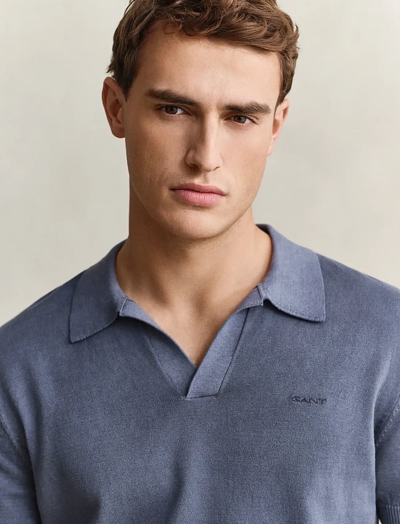 Gant - SUNFADED SS POLO - kurzärmelig - classic blue - 3