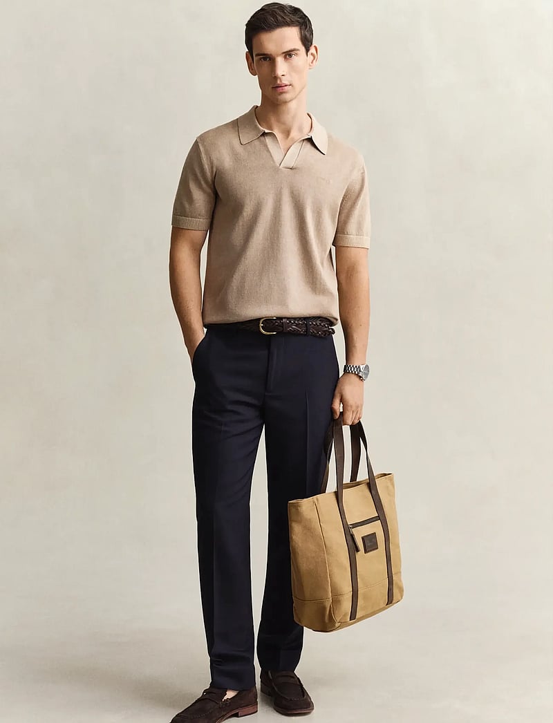 Gant - SUNFADED SS POLO - polo marškinėliai trumpomis rankovėmis - dark khaki - 4