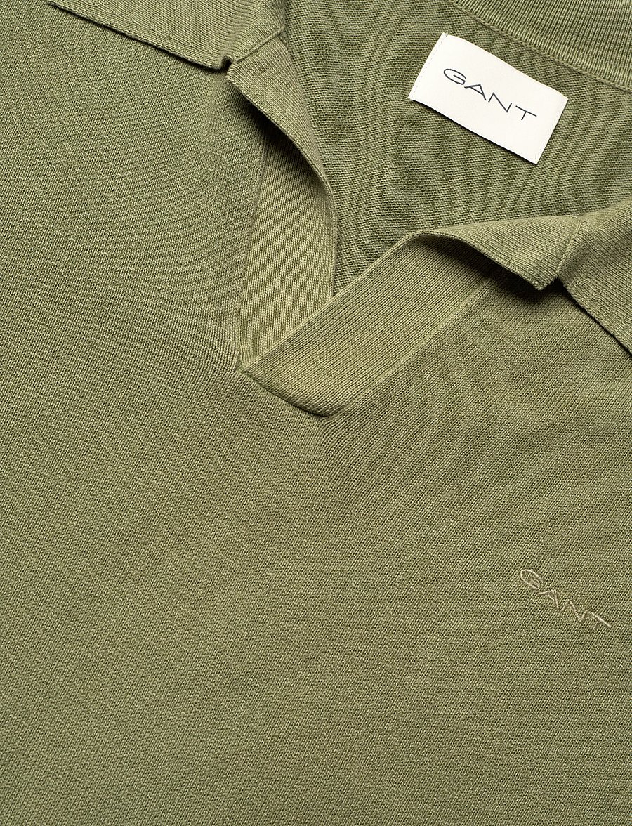 Gant - SUNFADED SS POLO - kurzärmelig - dry herb green - 2