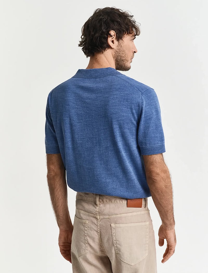 GANT - SUNFADED SS POLO - polostrik - persian blue - 3