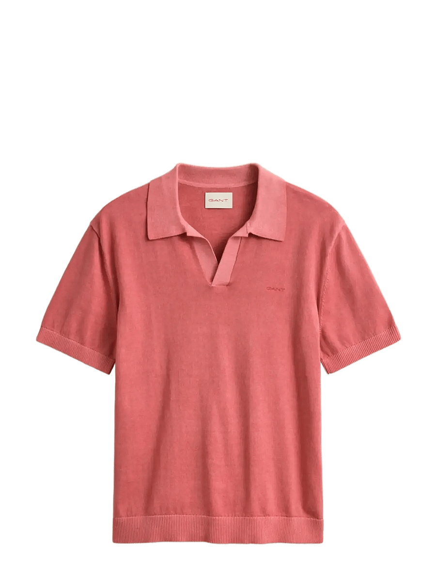 Gant - SUNFADED SS POLO - kurzärmelig - rose red - 1