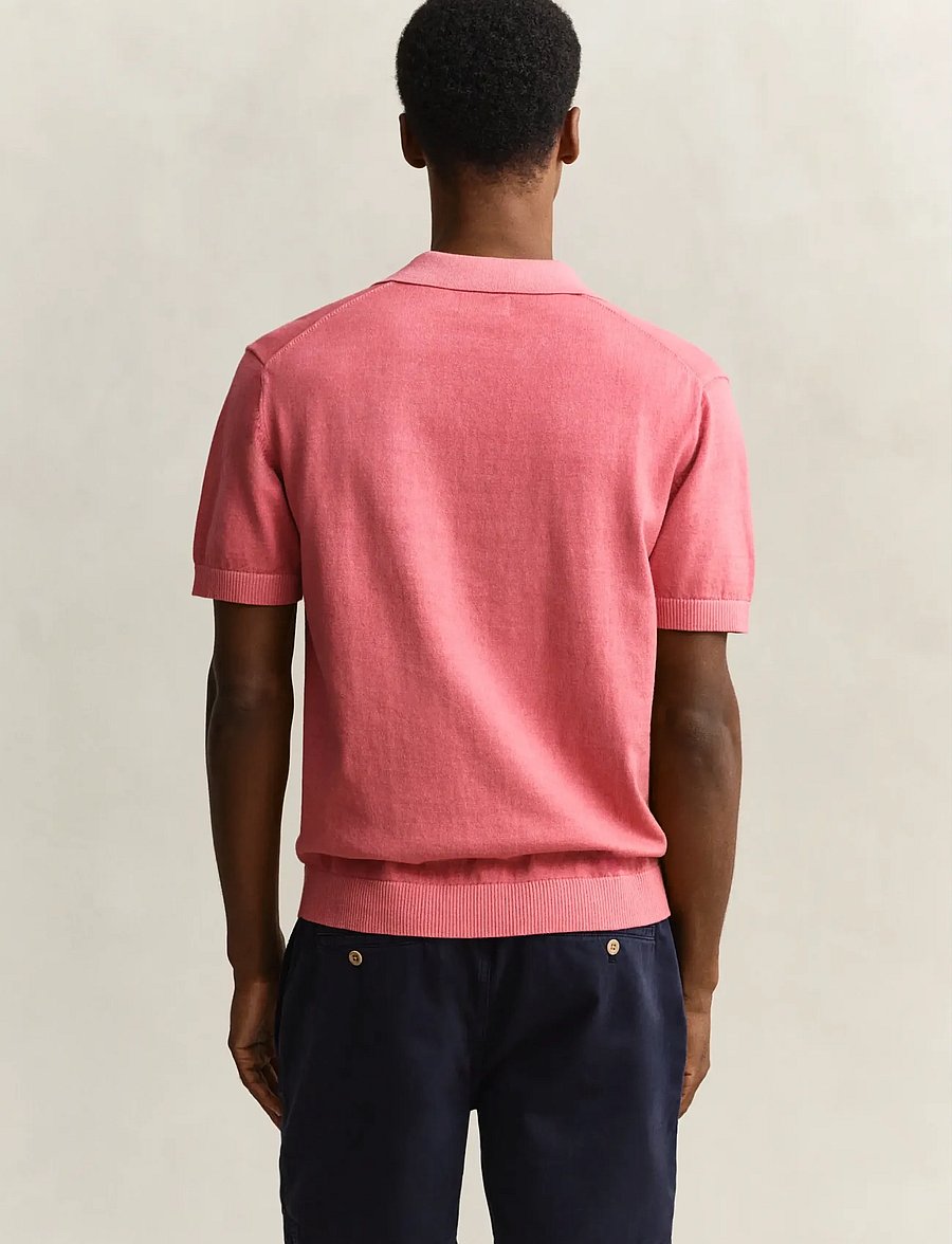 Gant - SUNFADED SS POLO - kurzärmelig - rose red - 2