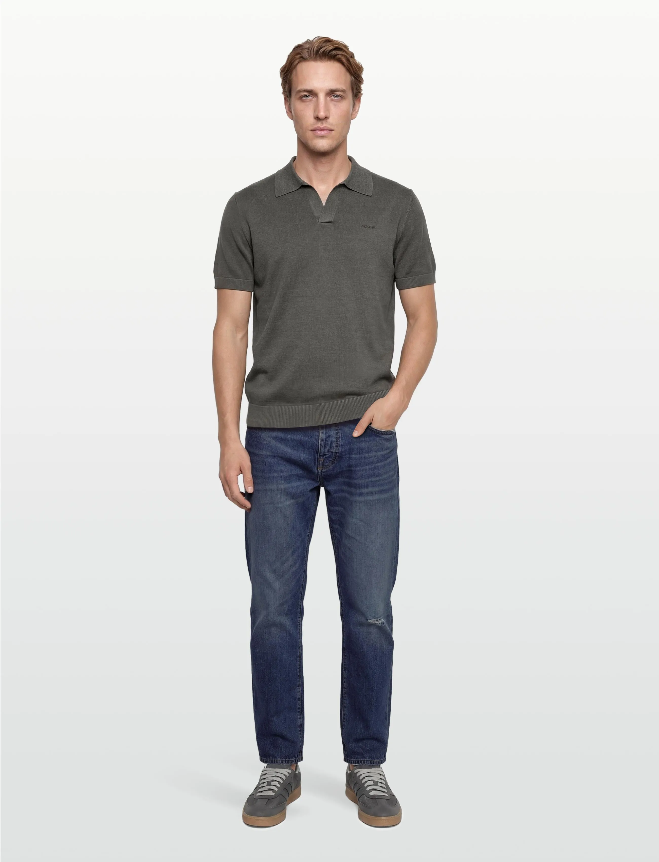 Sunfaded Ss Polo