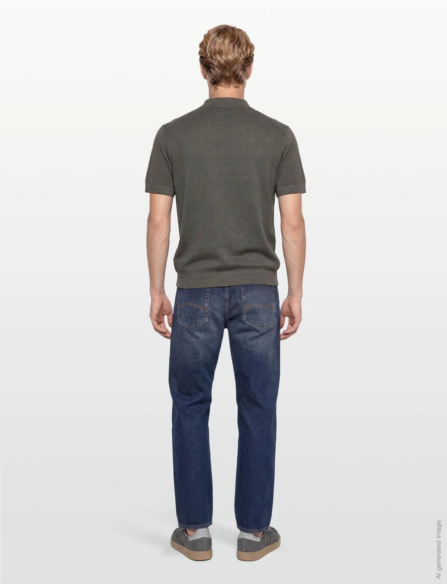 Gant - SUNFADED SS POLO - kurzärmelig - washed out black - 4