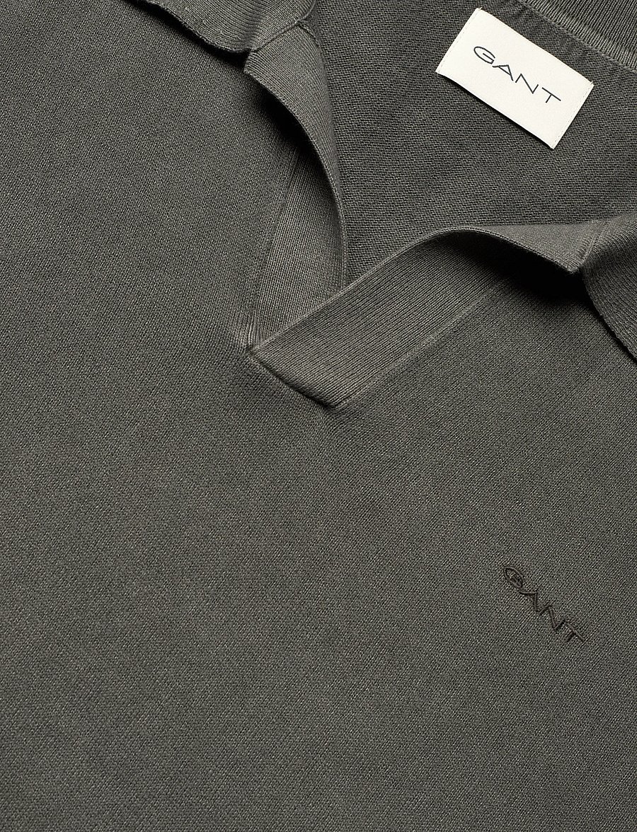 Gant - SUNFADED SS POLO - kurzärmelig - washed out black - 5