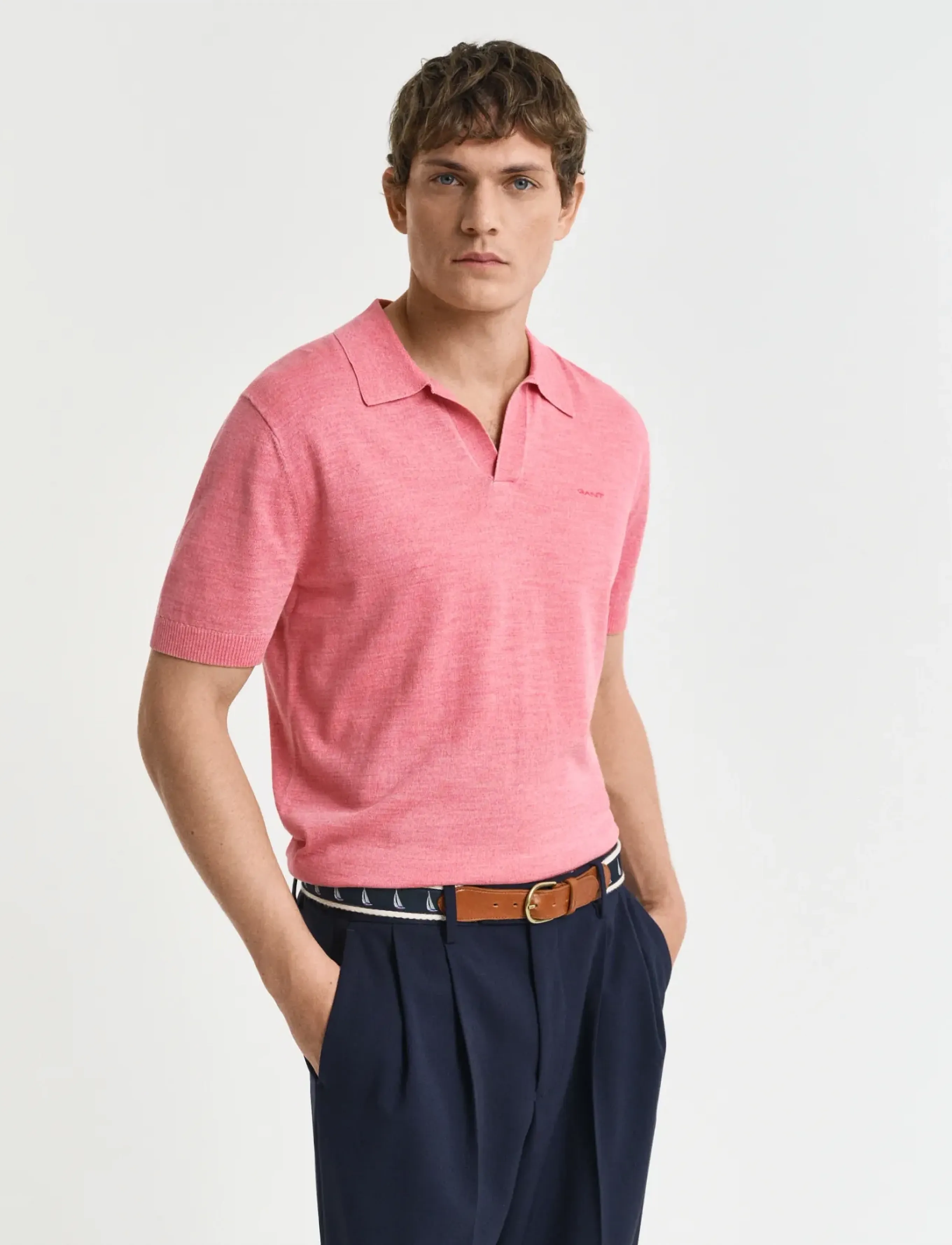 GANT SUNFADED SS POLO - Kortærmede poloer - WATERMELON RED / pink/rose
