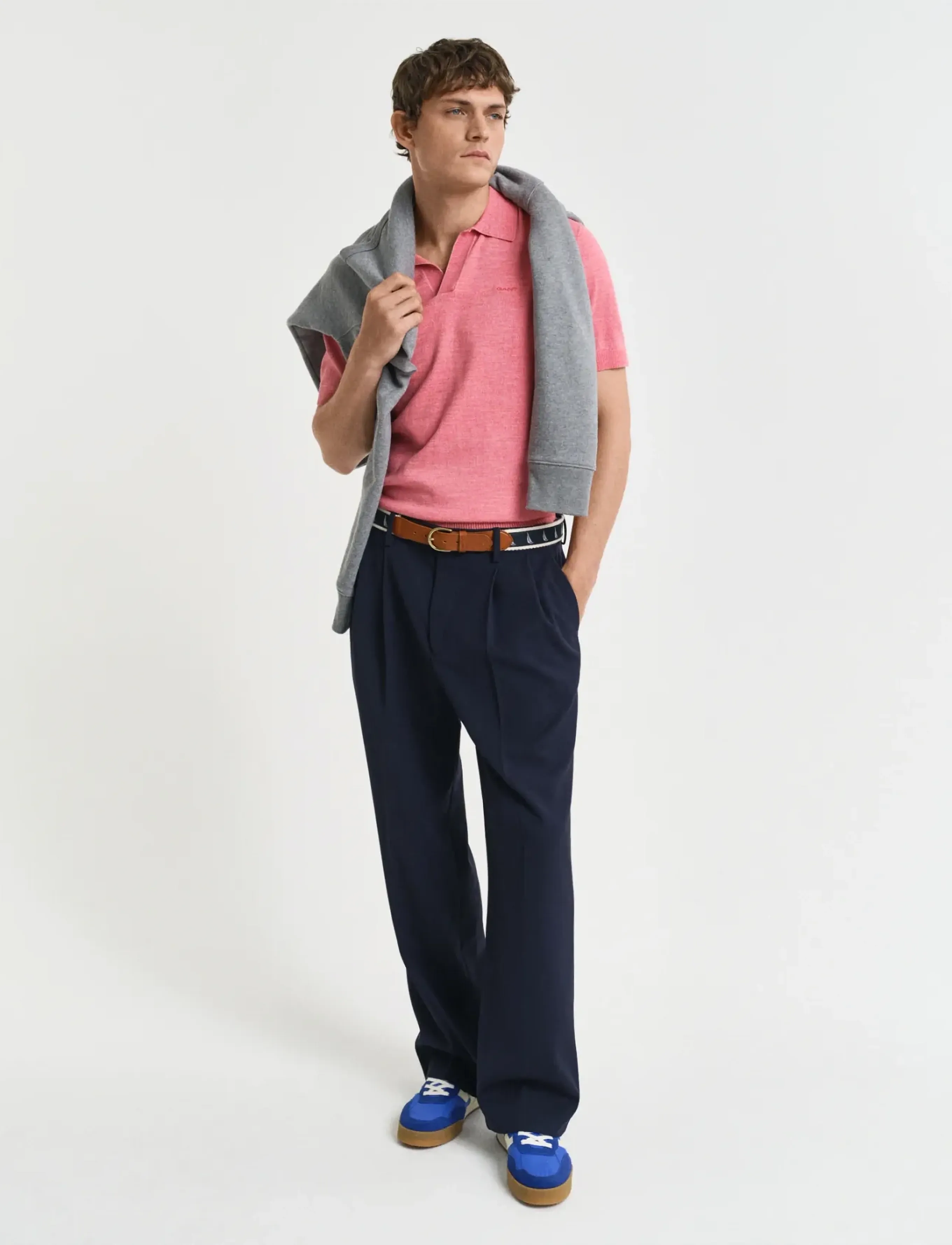 Gant - SUNFADED SS POLO - short-sleeved polos - watermelon red - 4