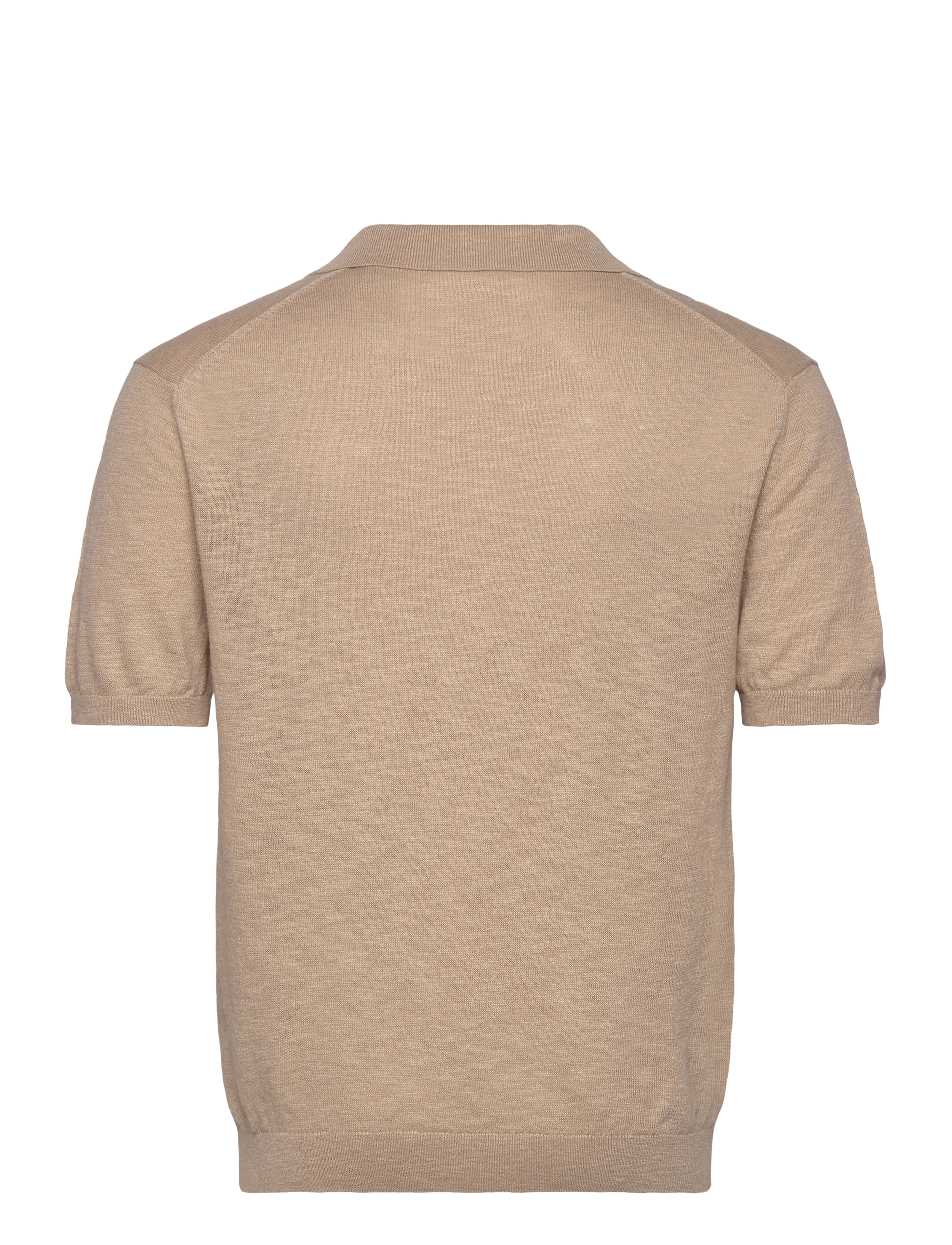 Gant - LINEN BLEND SS POLO - lühikeste varrukatega polod - dry sand - 2