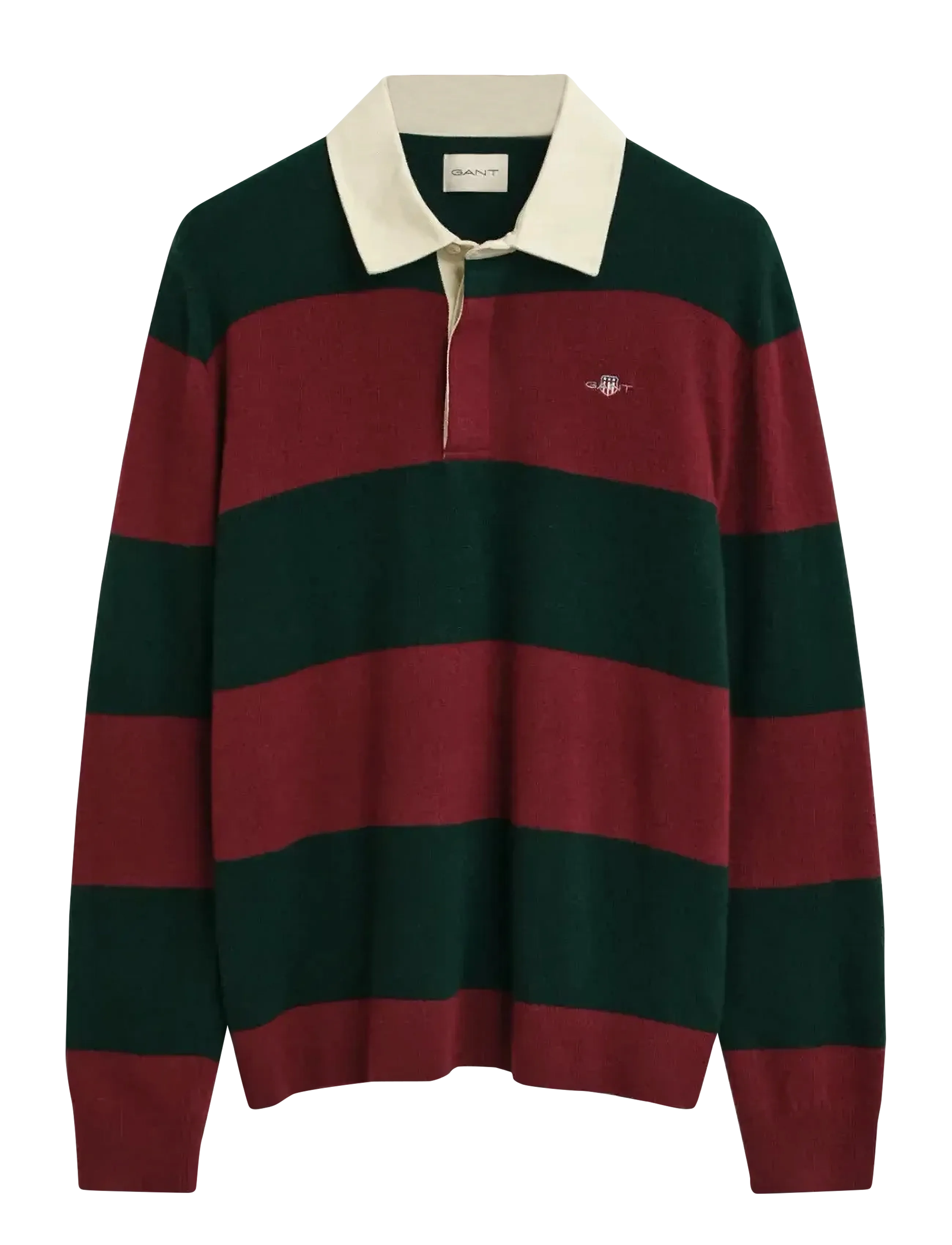Gant - EXTRAFINE LAMBSWOOL STRIPED POLO - langärmelig - tartan green - 1