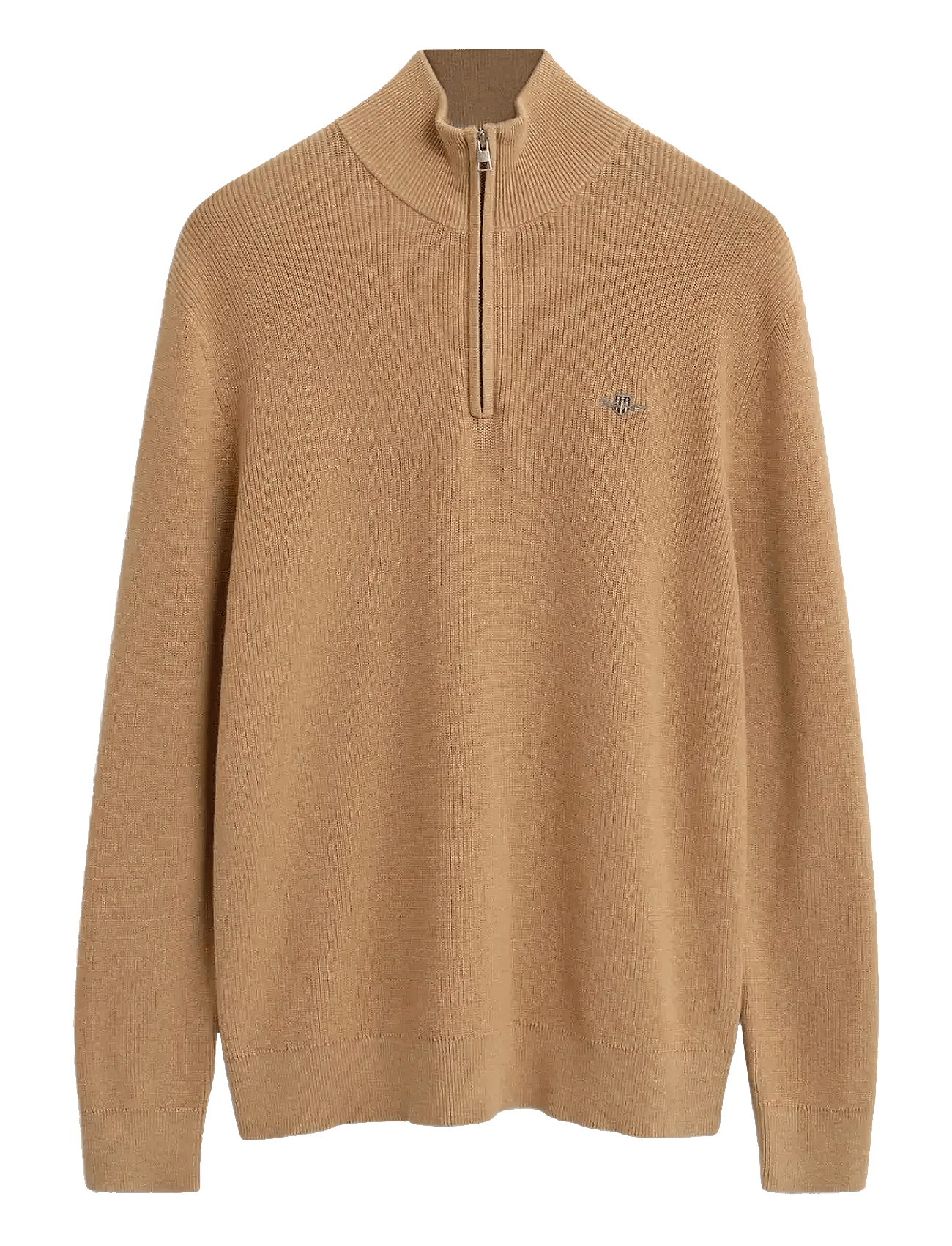 Gant - Cotton Merino Ribbed Half