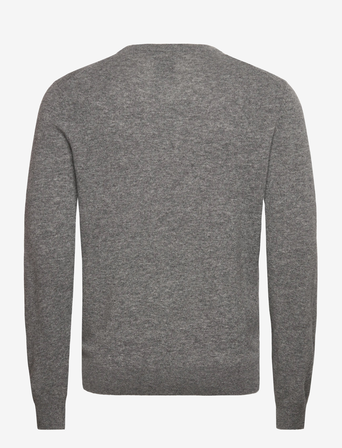 GANT - EXTRAFINE LAMBSWOOL V-NECK - v-ringat - dark grey melange - 1