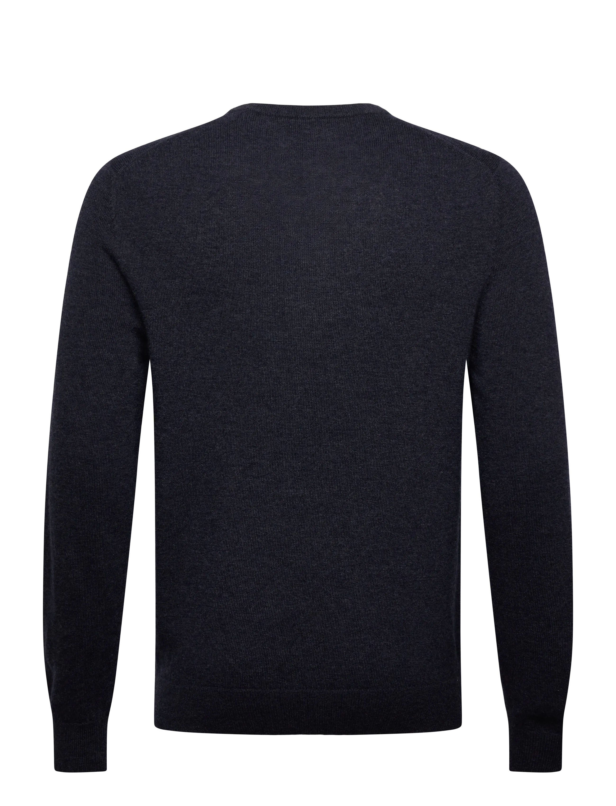Gant - EXTRAFINE LAMBSWOOL V-NECK - v-ringat - dark navy melange - 1