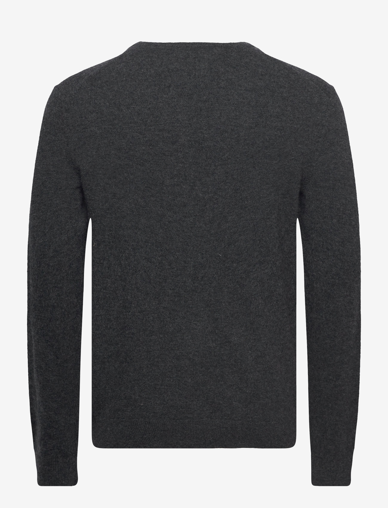 GANT - EXTRAFINE LAMBSWOOL V-NECK - v-ausschnitt - dk charcoal melange - 1