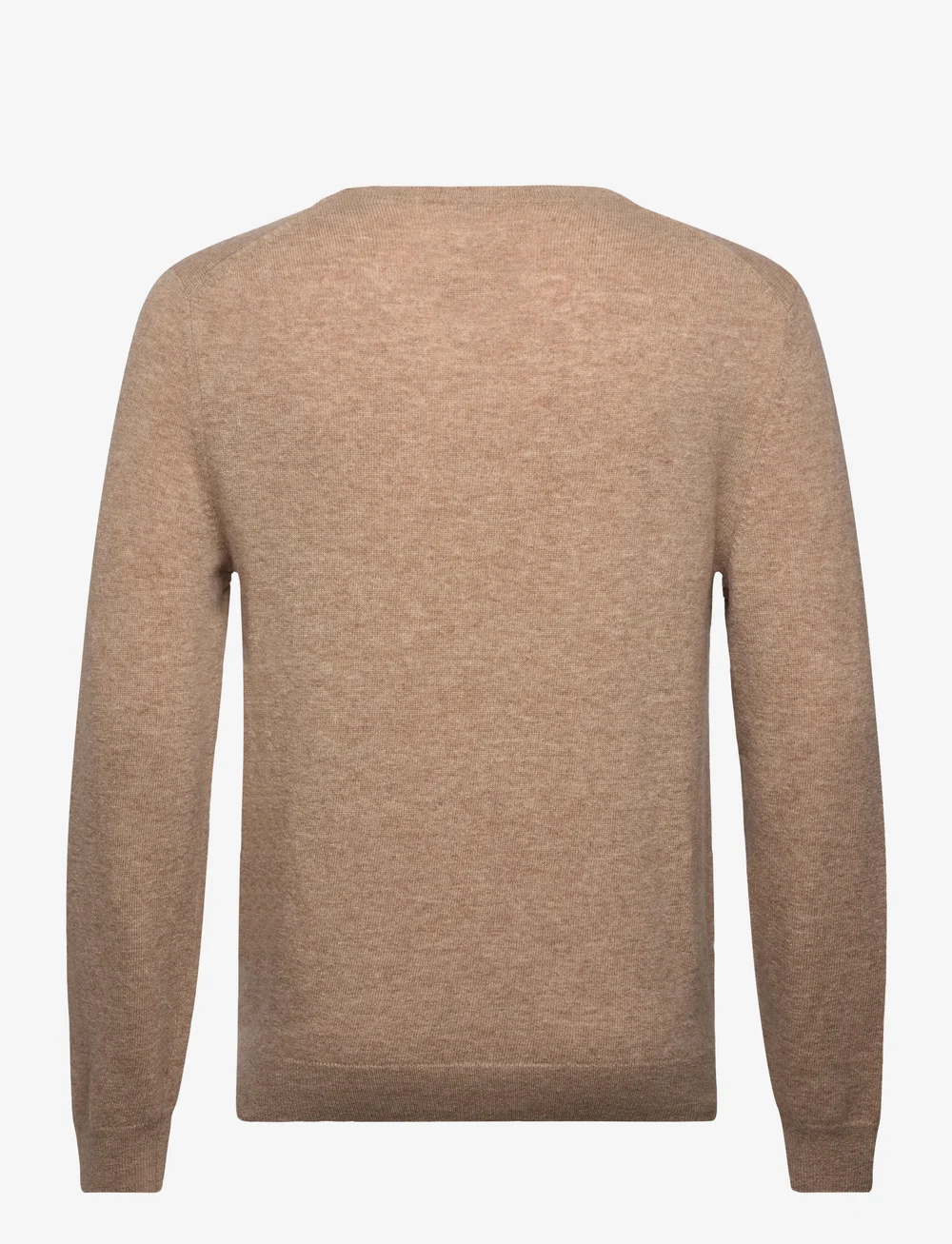 GANT - EXTRAFINE LAMBSWOOL V-NECK - megztiniai su v formos apykakle - dk. sand melange - 1