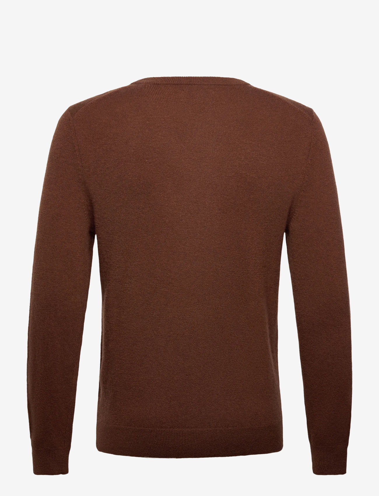 Gant - EXTRAFINE LAMBSWOOL V-NECK - v-ausschnitt - mahogany brown - 1