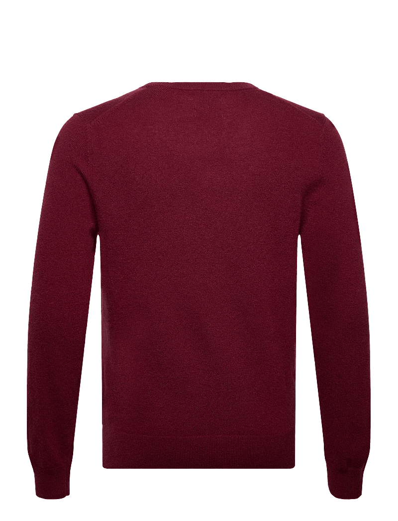 GANT - EXTRAFINE LAMBSWOOL V-NECK - v-hals - plumped red - 1