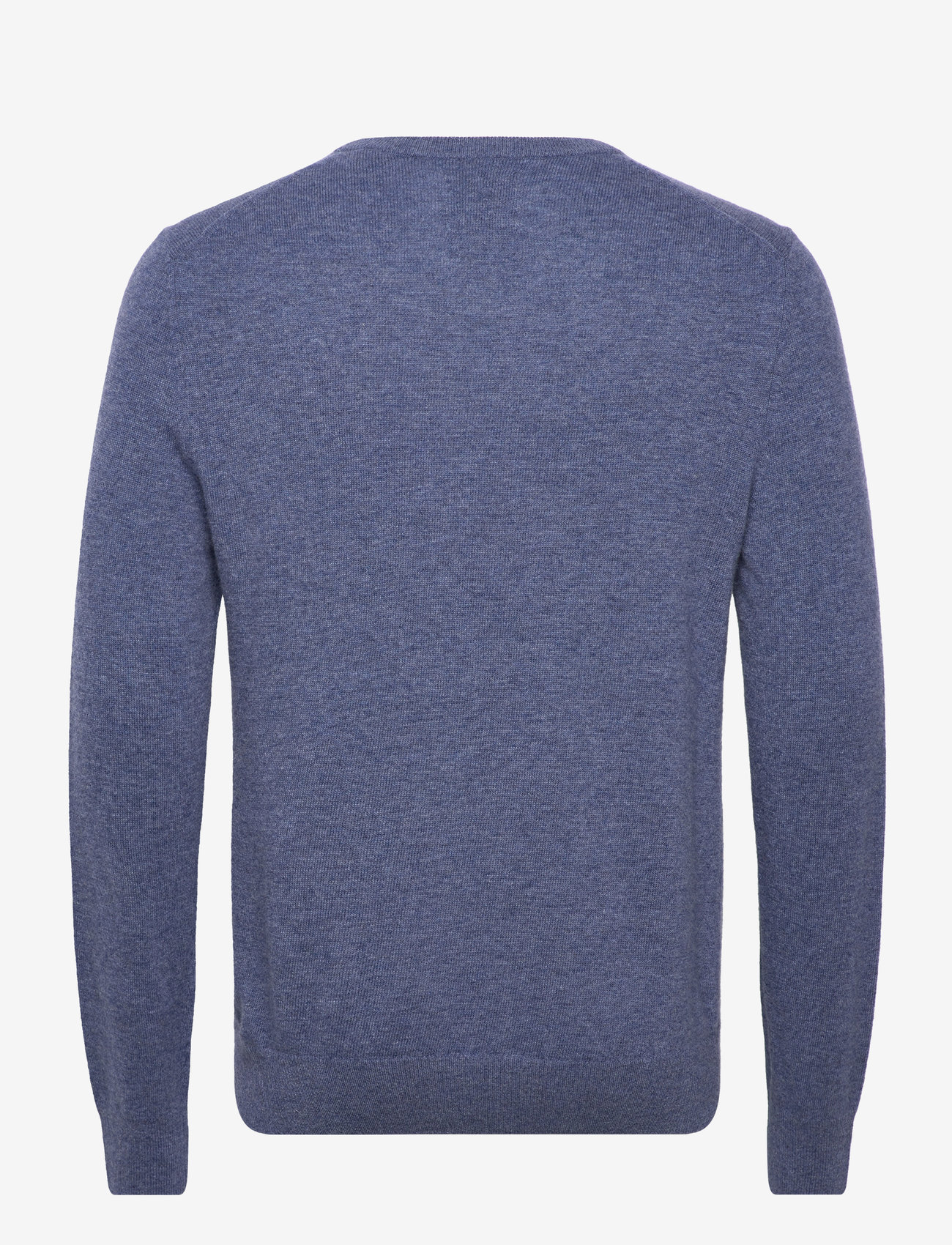 GANT - EXTRAFINE LAMBSWOOL V-NECK - v-ausschnitt - stone blue melange - 1
