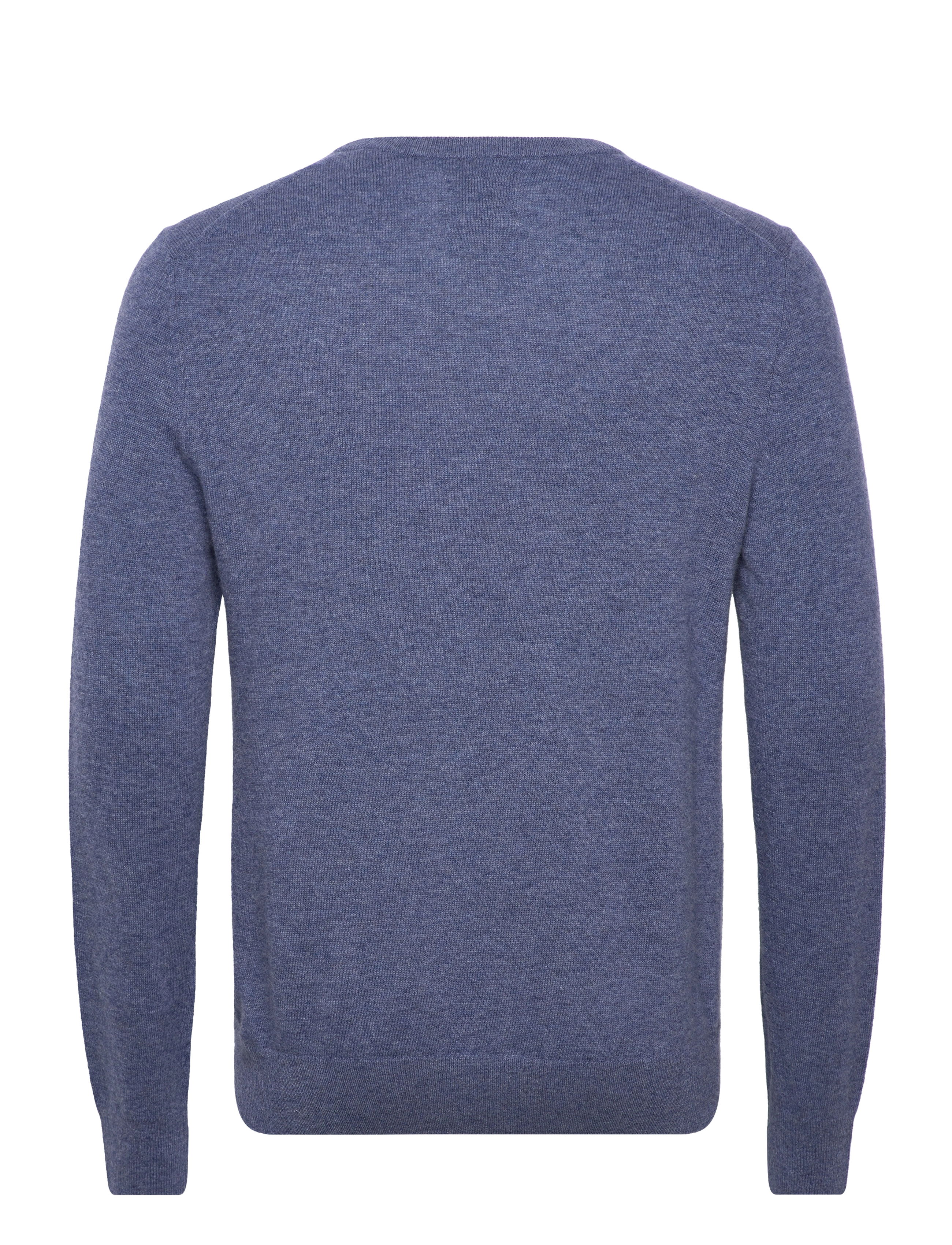 Gant - EXTRAFINE LAMBSWOOL V-NECK - v-necks - stone blue melange - 1