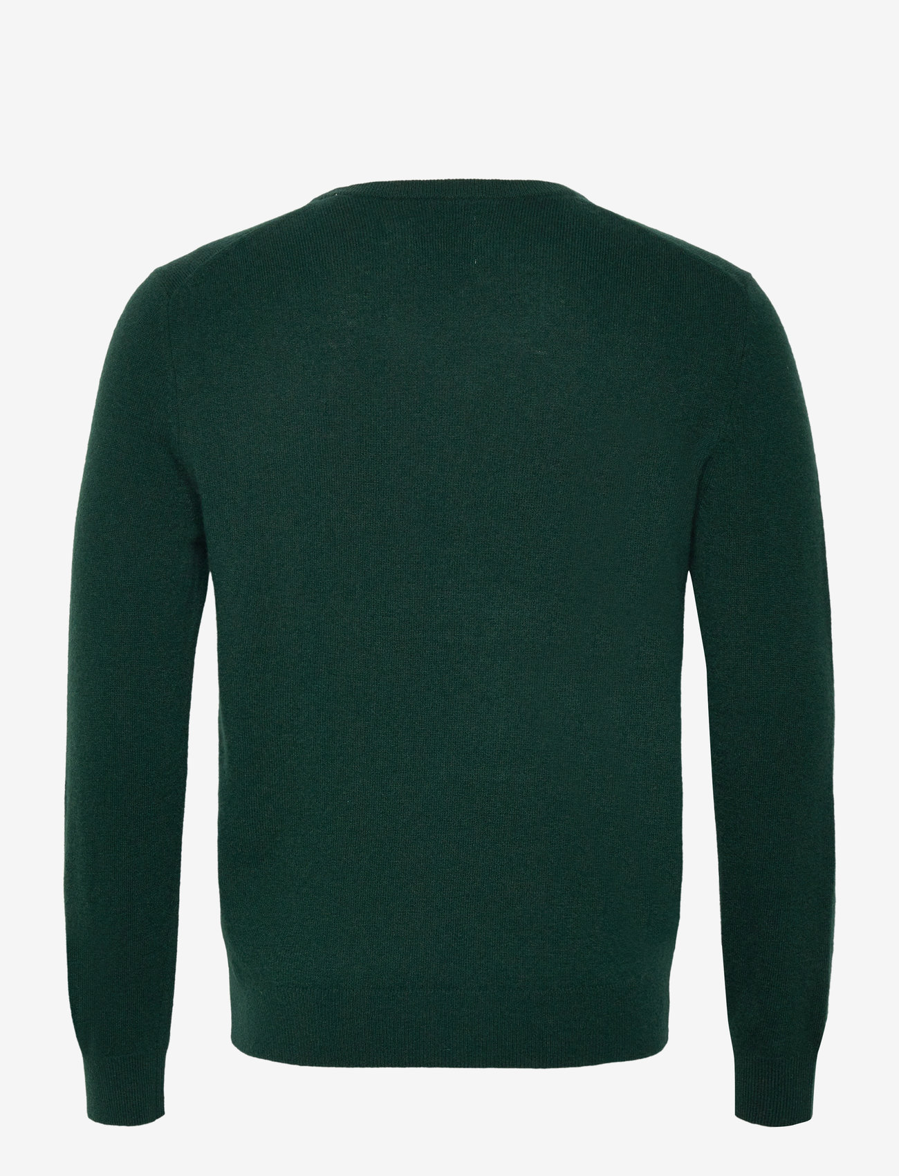 GANT - EXTRAFINE LAMBSWOOL V-NECK - v-ringat - tartan green - 1