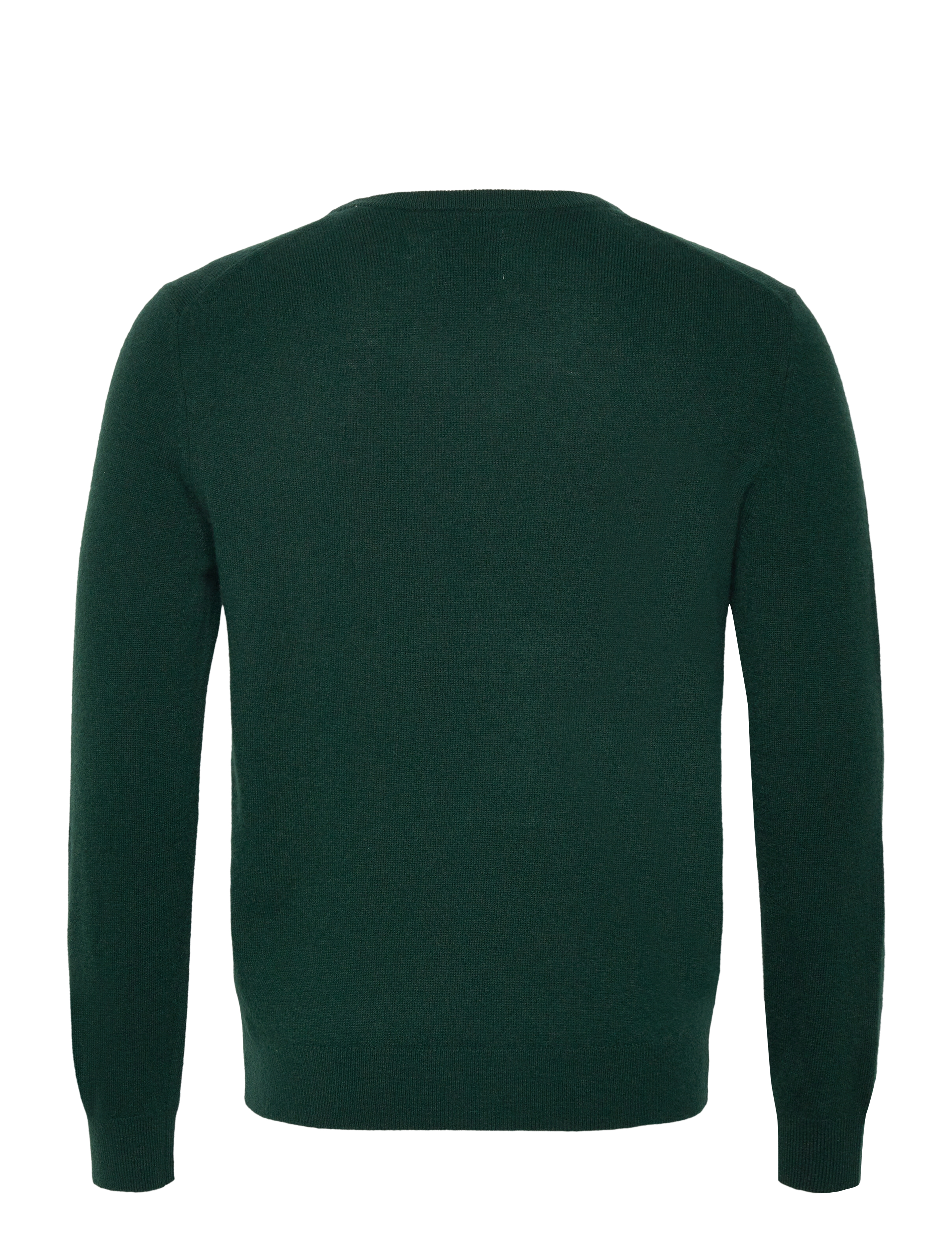 Gant - EXTRAFINE LAMBSWOOL V-NECK - v-necks - tartan green - 1