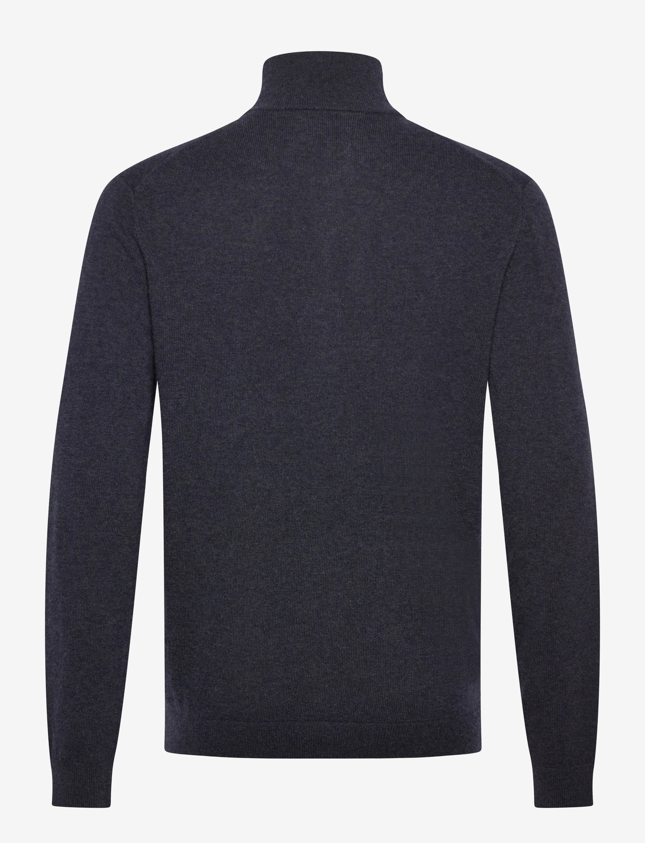 GANT - EXTRAFINE LAMBSWOOL ZIP CARDIGAN - pullover mit durchgehendem reißverschluss - dark navy melange - 1