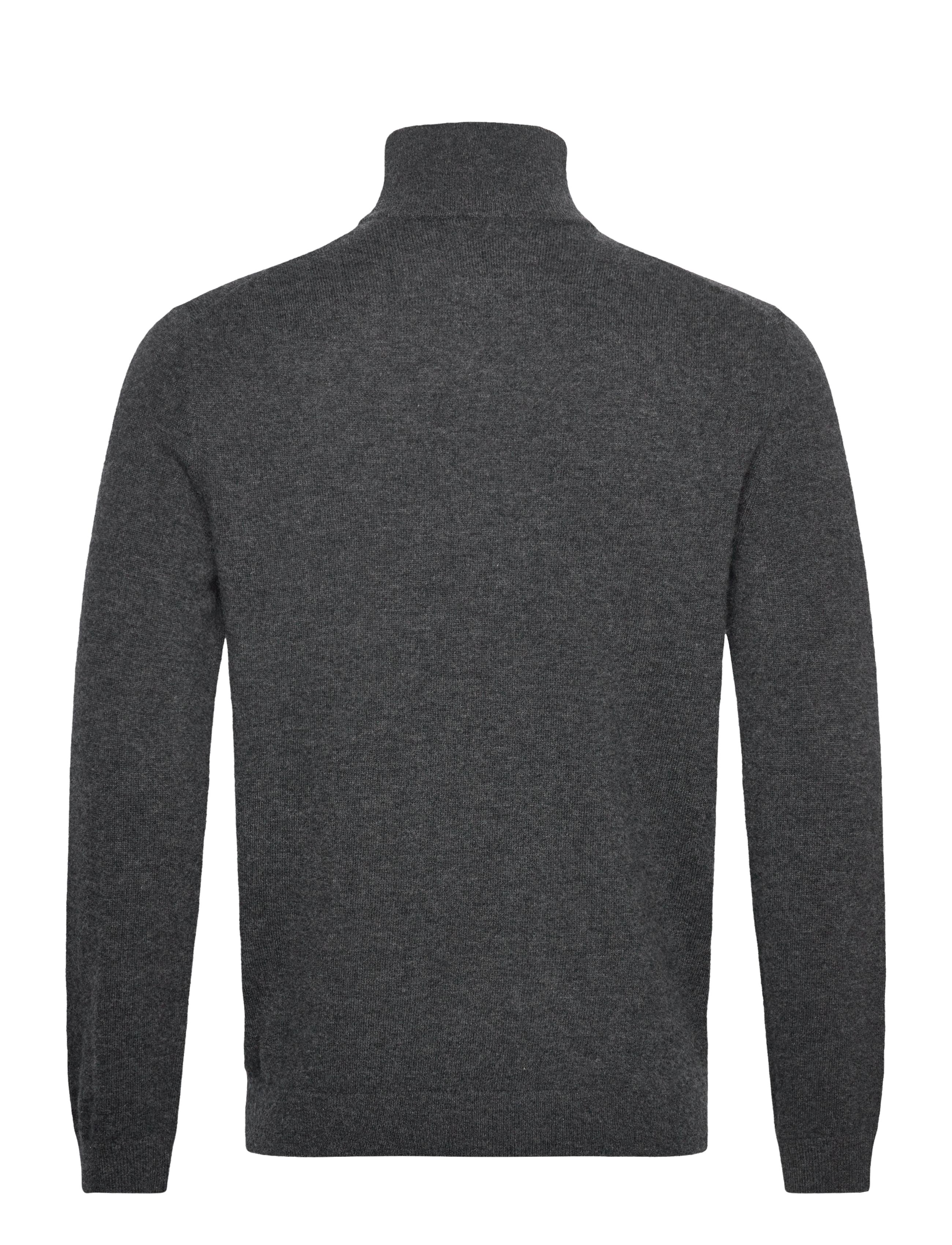 Gant - EXTRAFINE LAMBSWOOL ZIP CARDIGAN - pullover mit durchgehendem reißverschluss - dk charcoal melange - 1