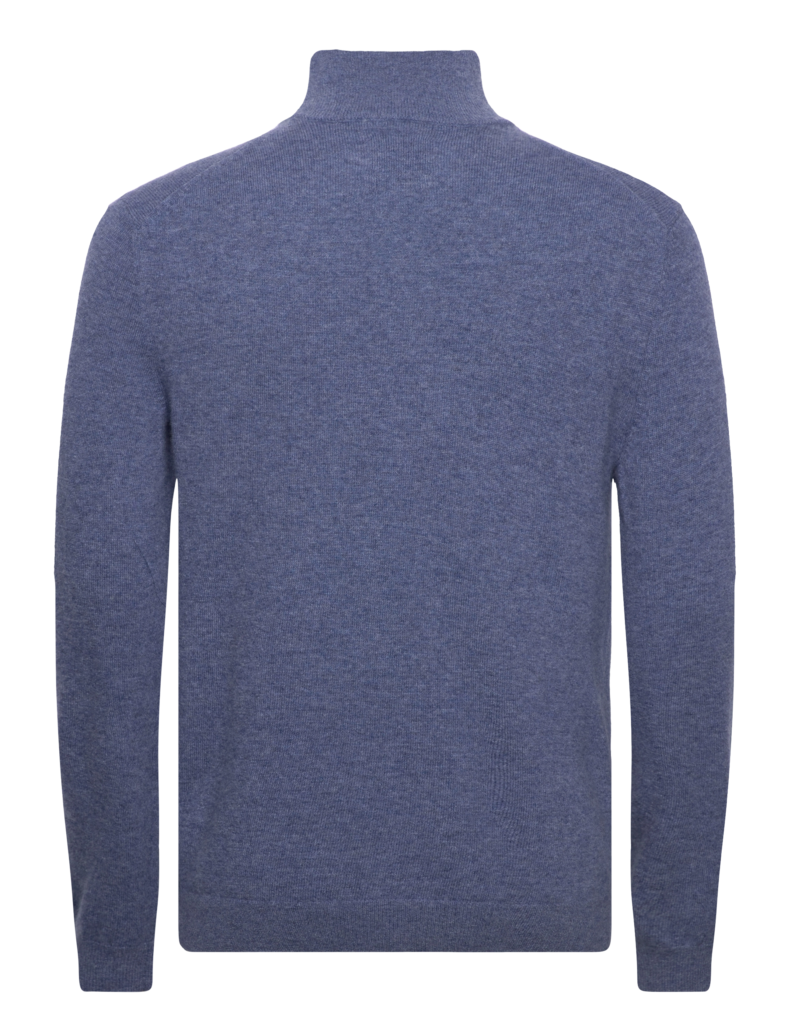 Gant - EXTRAFINE LAMBSWOOL ZIP CARDIGAN - cardigans - stone blue melange - 1