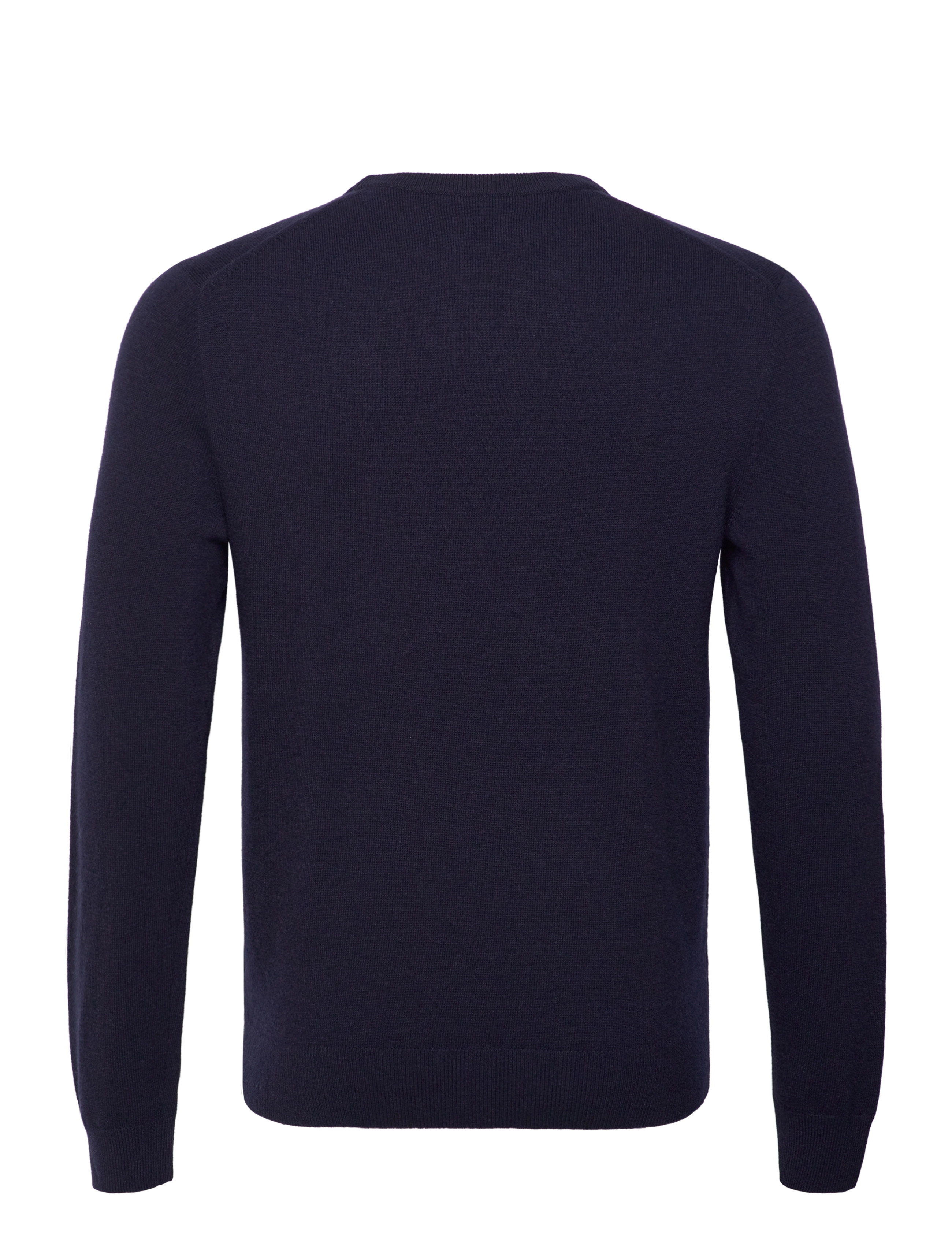 Gant - EXTRAFINE LAMBSWOOL C-NECK A/S - strik med rund hals - evening blue - 2
