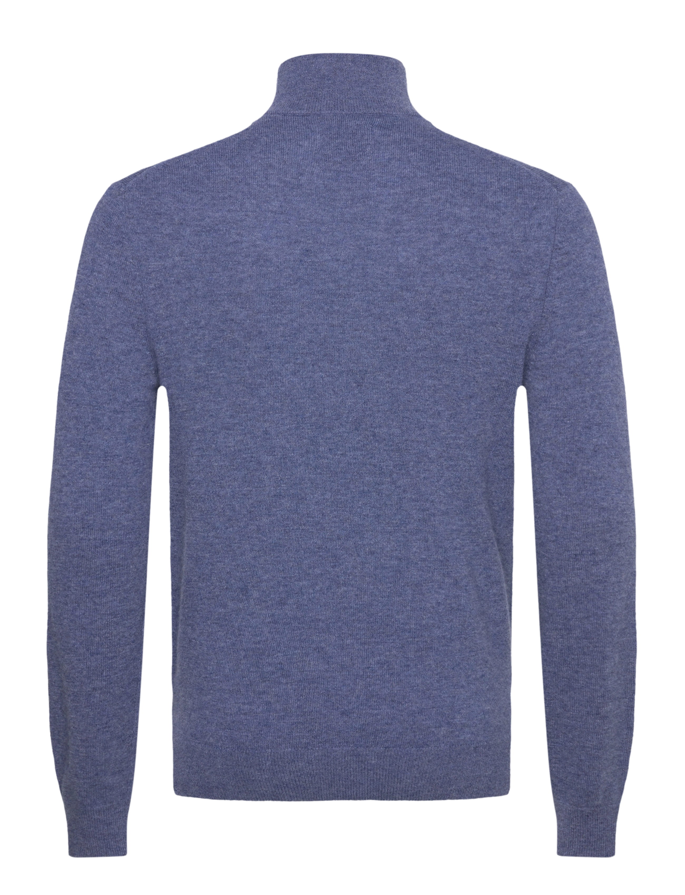 GANT - EXTRAFINE LAMBSWOOL HALF ZIP - stone blue melange - 2