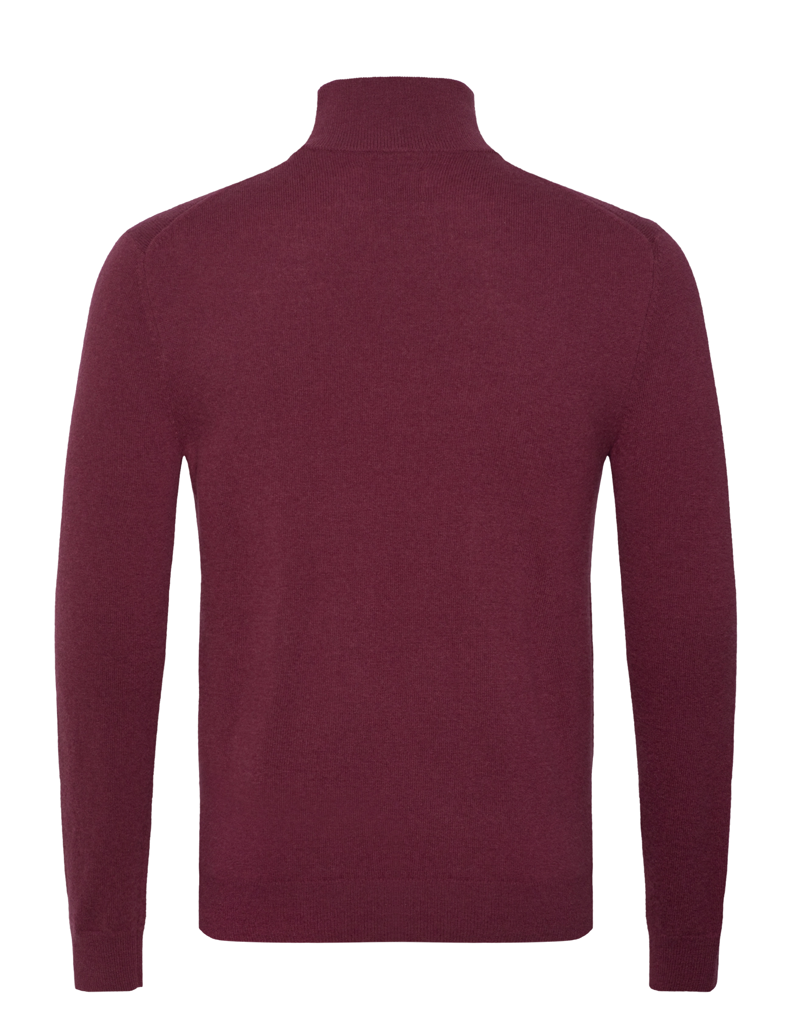 GANT - EXTRAFINE LAMBSWOOL HALF ZIP - wine red - 2