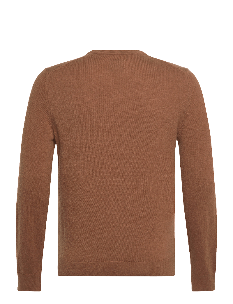 GANT - EXTRAFINE LAMBSWOOL C-NECK - rundhals - cacao - 1