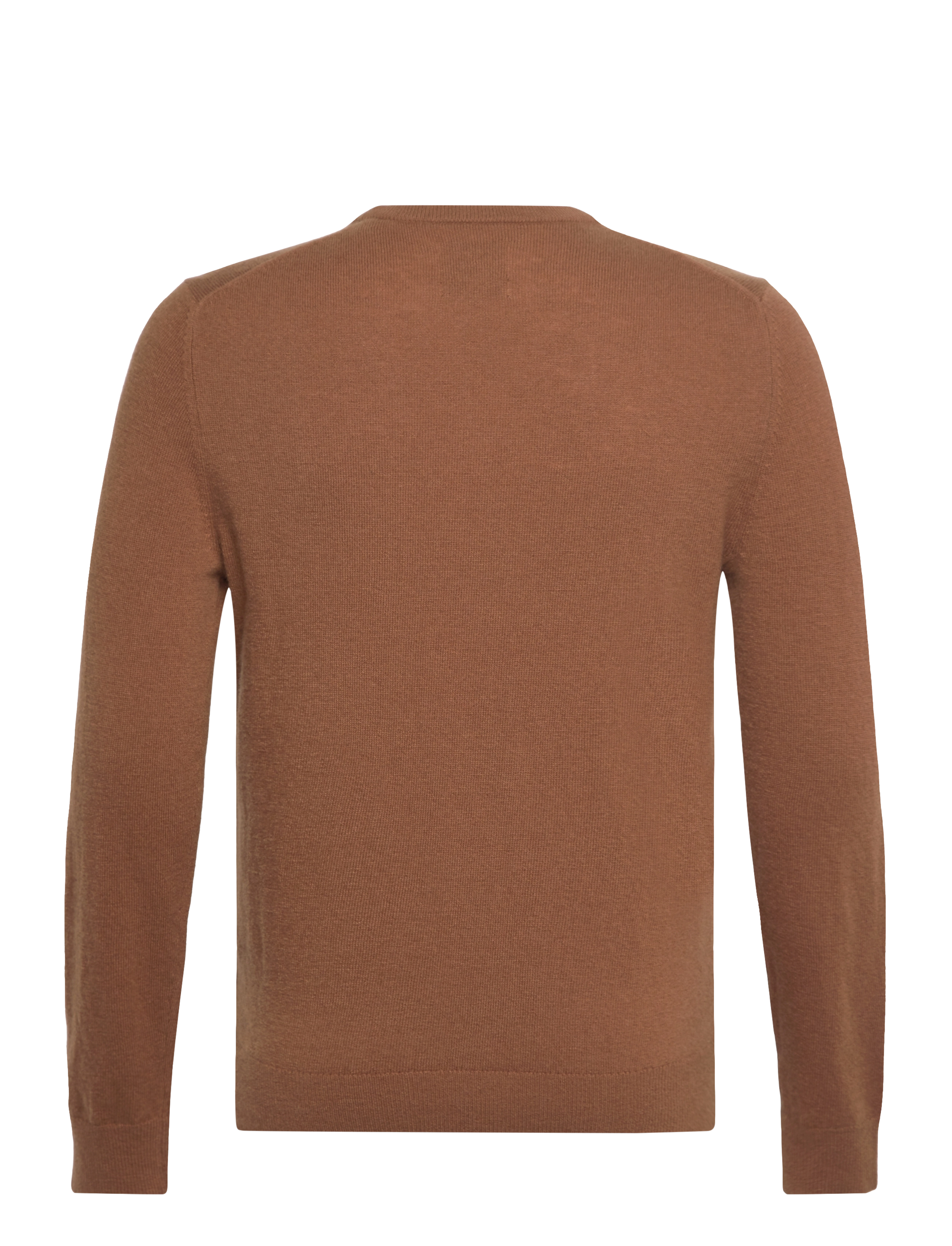 GANT - EXTRAFINE LAMBSWOOL C-NECK - cacao - 1