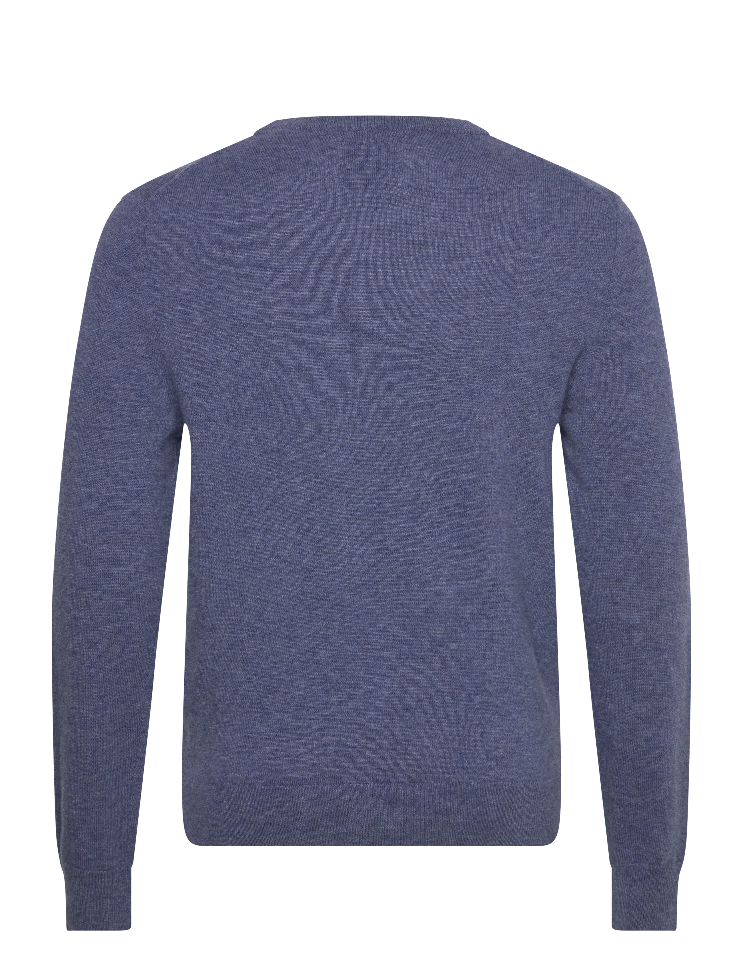 GANT - EXTRAFINE LAMBSWOOL C-NECK - stone blue melange - 2