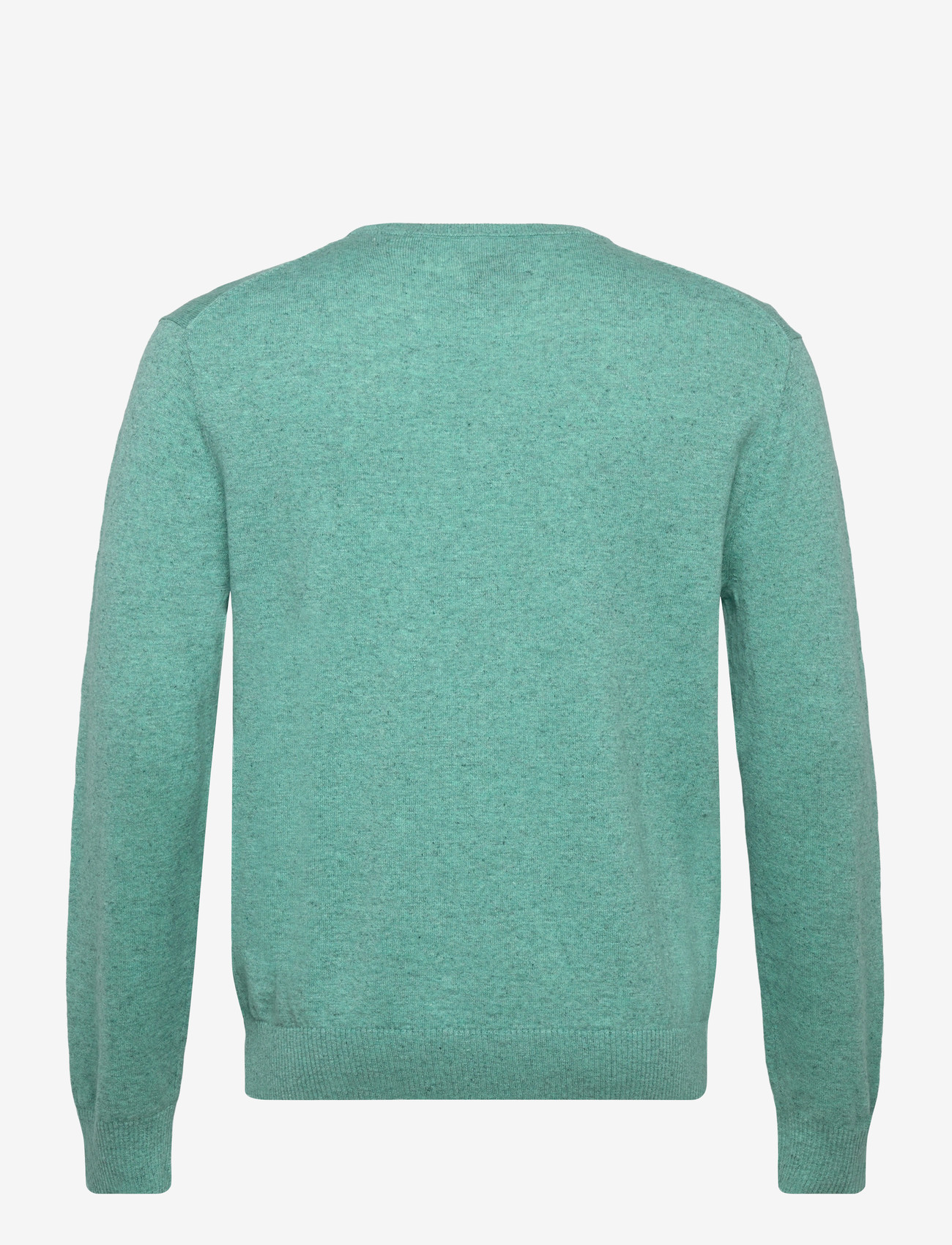 GANT - SLUB COTTON LINEN C-NECK - rund hals - ocean green melange - 1