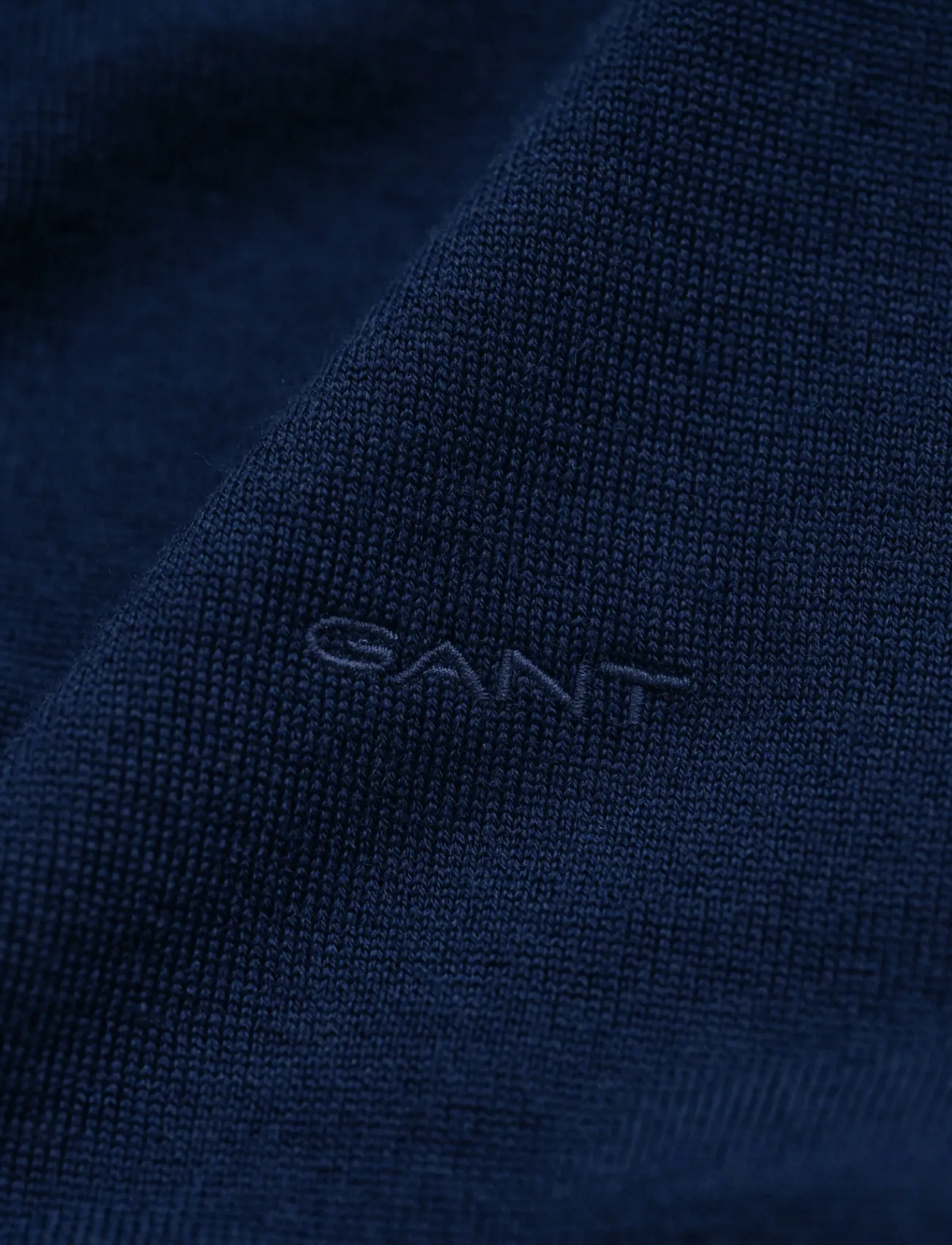 Gant - EXTRAFINE MERINO WOOL C-NECK - rundhals - marine - 5