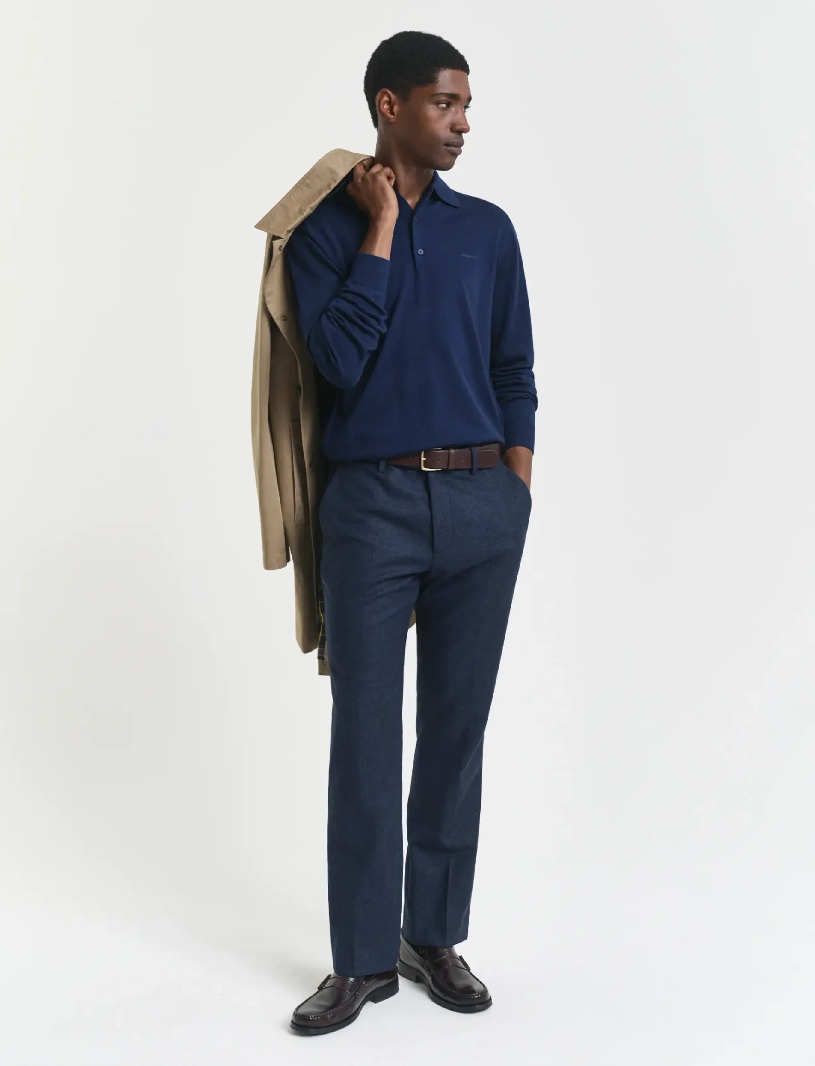 Extrafine Merino Wool Polo 3