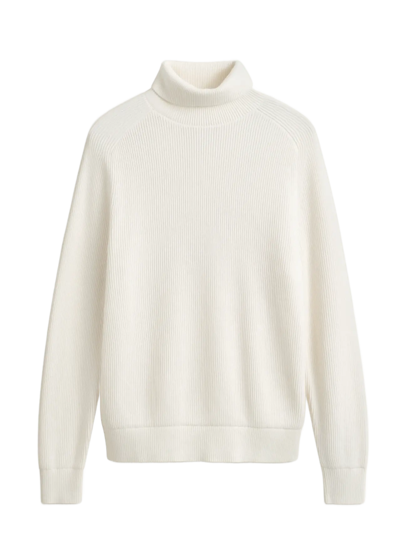 Gant Cotton Merino Turtleneck, L, Knitwear, Creme - Turtlenecks, Männerswear