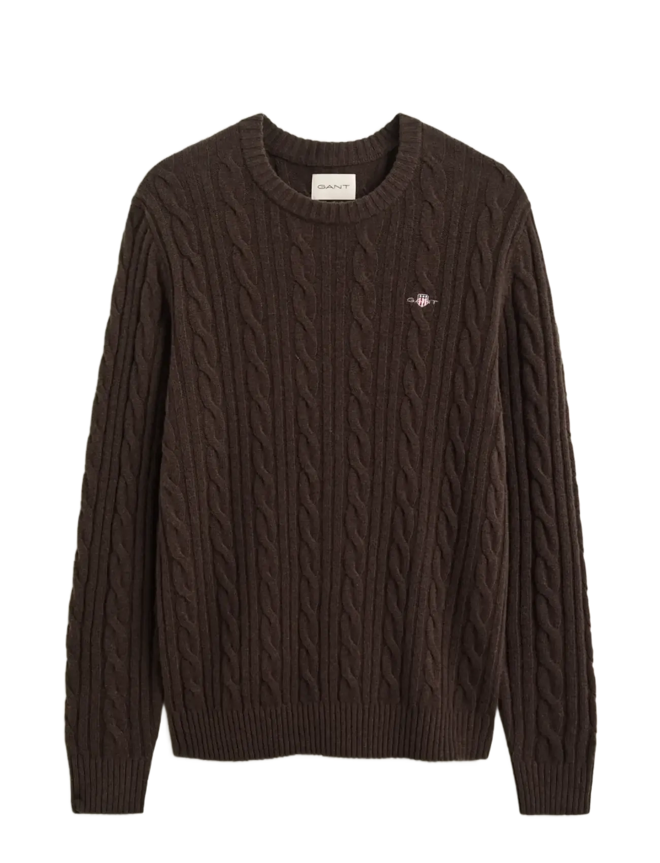 Gant LAMBSWOOL CABLE C-NECK -  - undefined / undefined