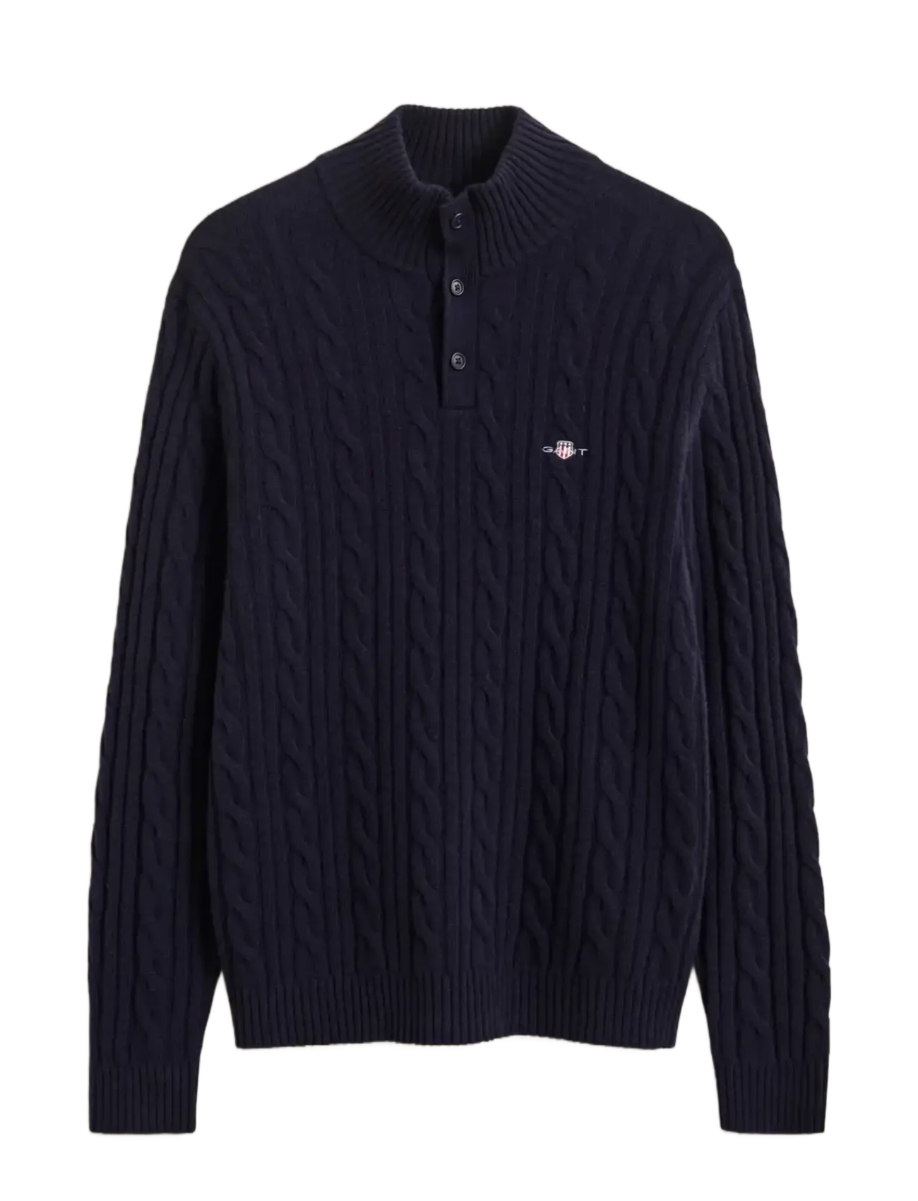 Gant LAMBSWOOL CABLE HB - Gant - EVENING BLUE / navy