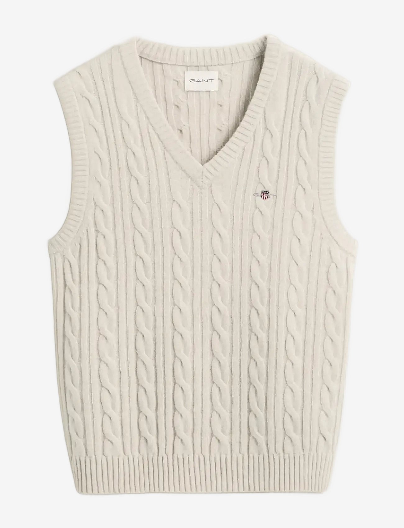 Gant | Lambswool Cable Vest | XXL