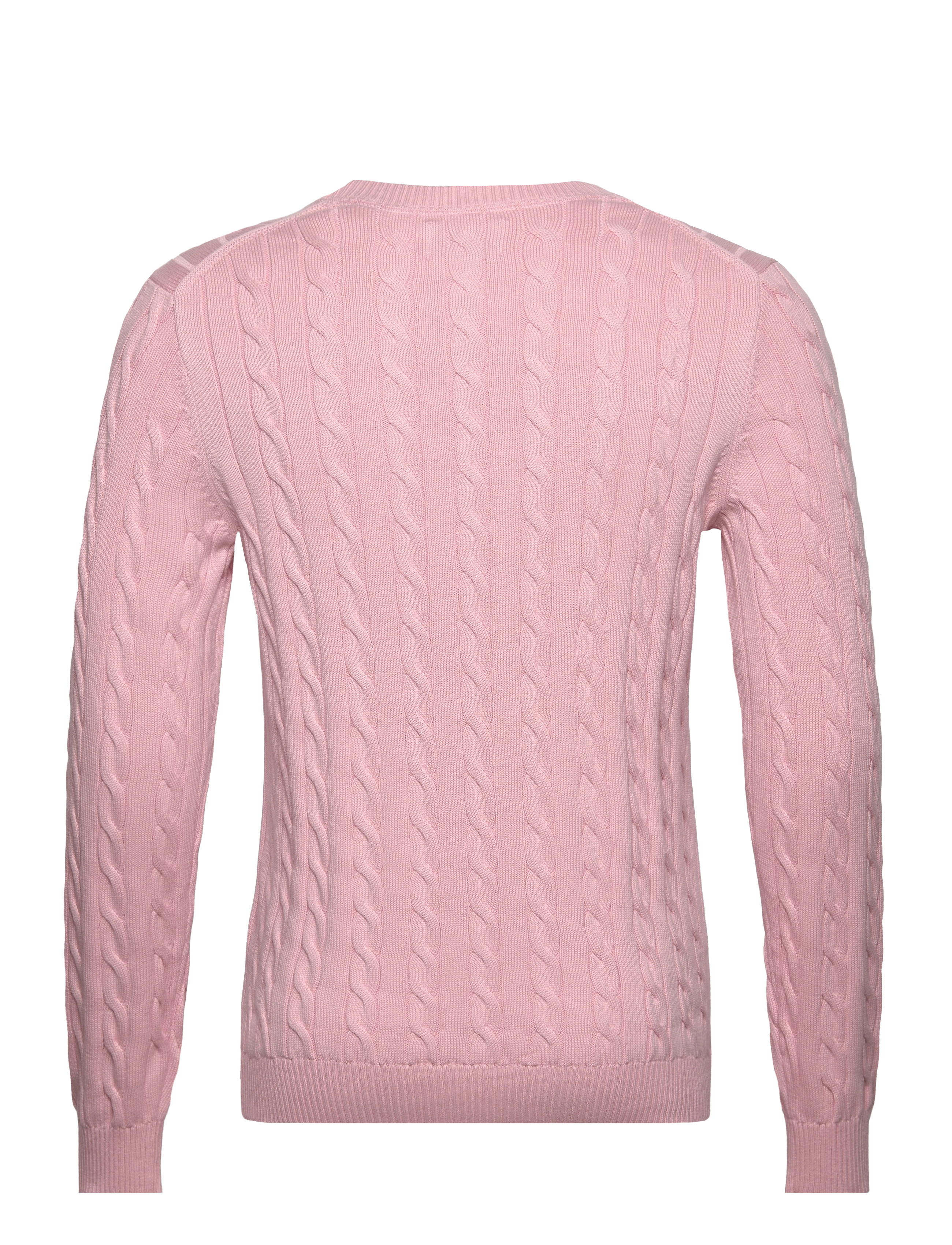 Gant - Classic Cable Knit Sweater - rund hals - blushing pink - 1