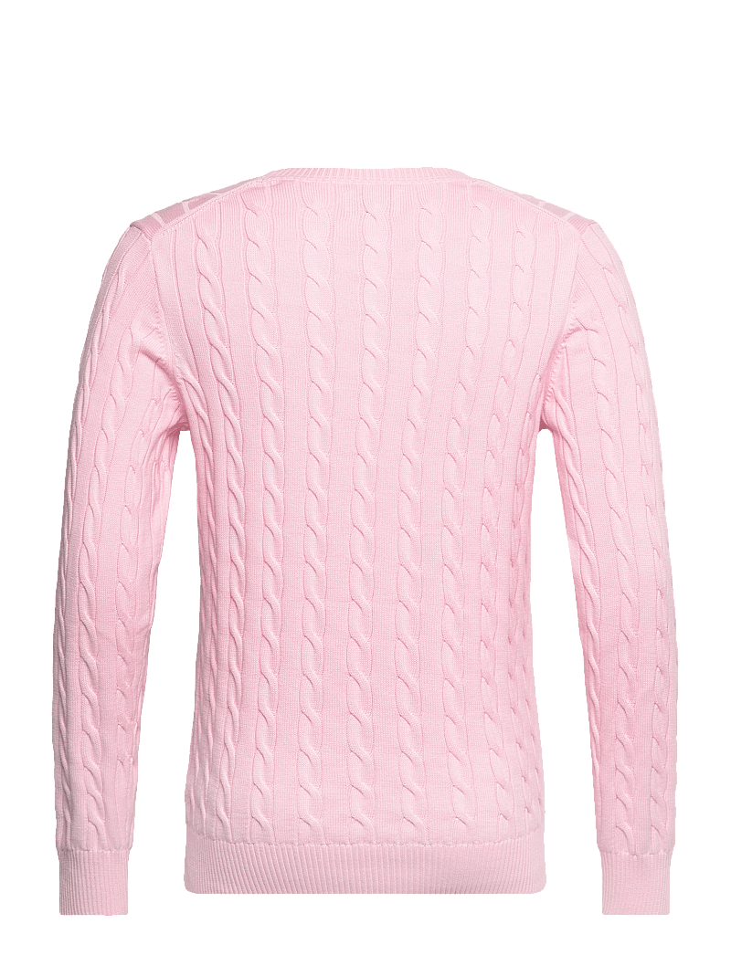 GANT - COTTON CABLE C-NECK - Ümmarguse kaelusega kudumid - california pink - 2