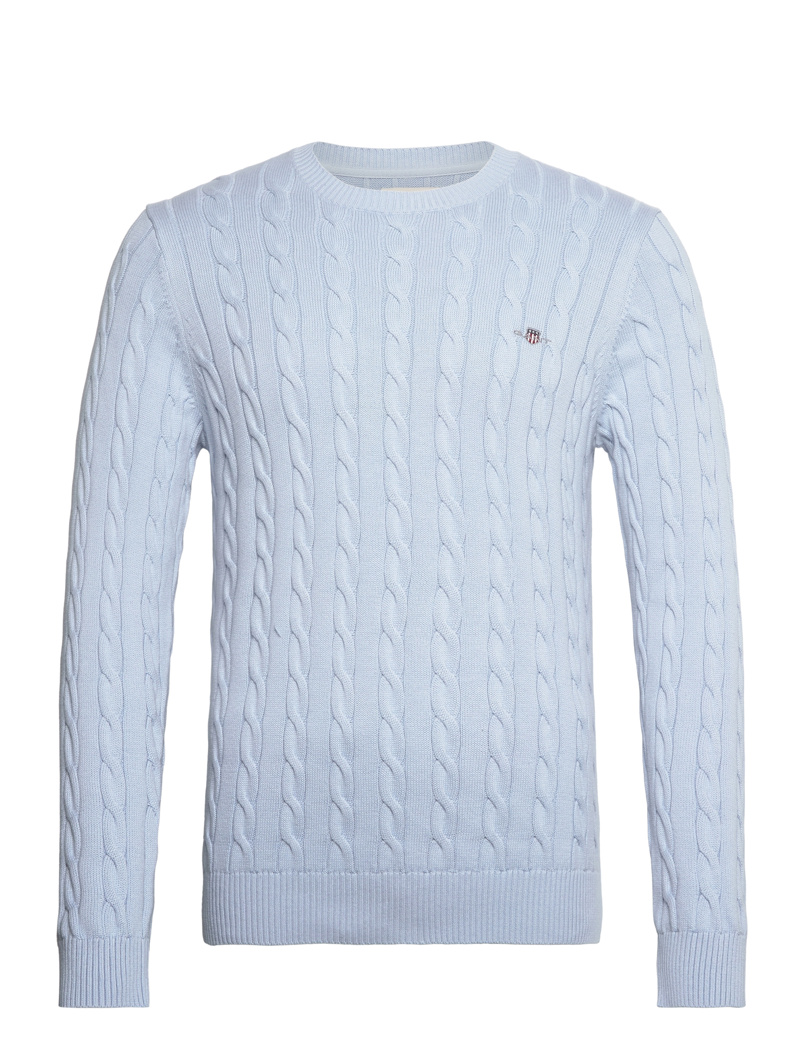 GANT Klassisch Cable Knit Pullover Blau - XXXL - Herren