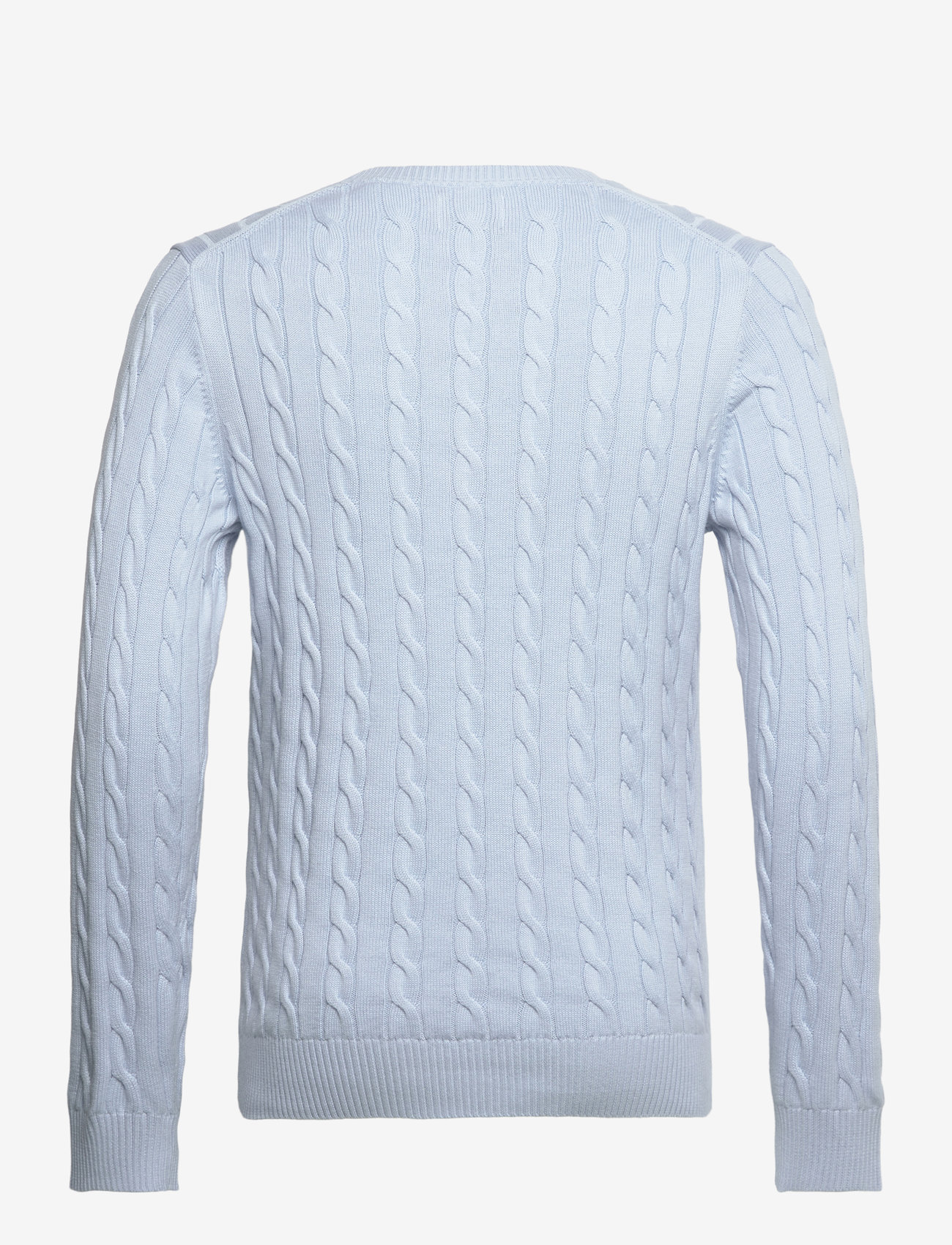 GANT - Classic Cable Knit Sweater - Ümmarguse kaelusega kudumid - fresh blue - 2