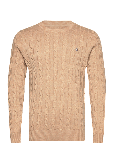 Classic Cable Knit Sweater - Rund Hals