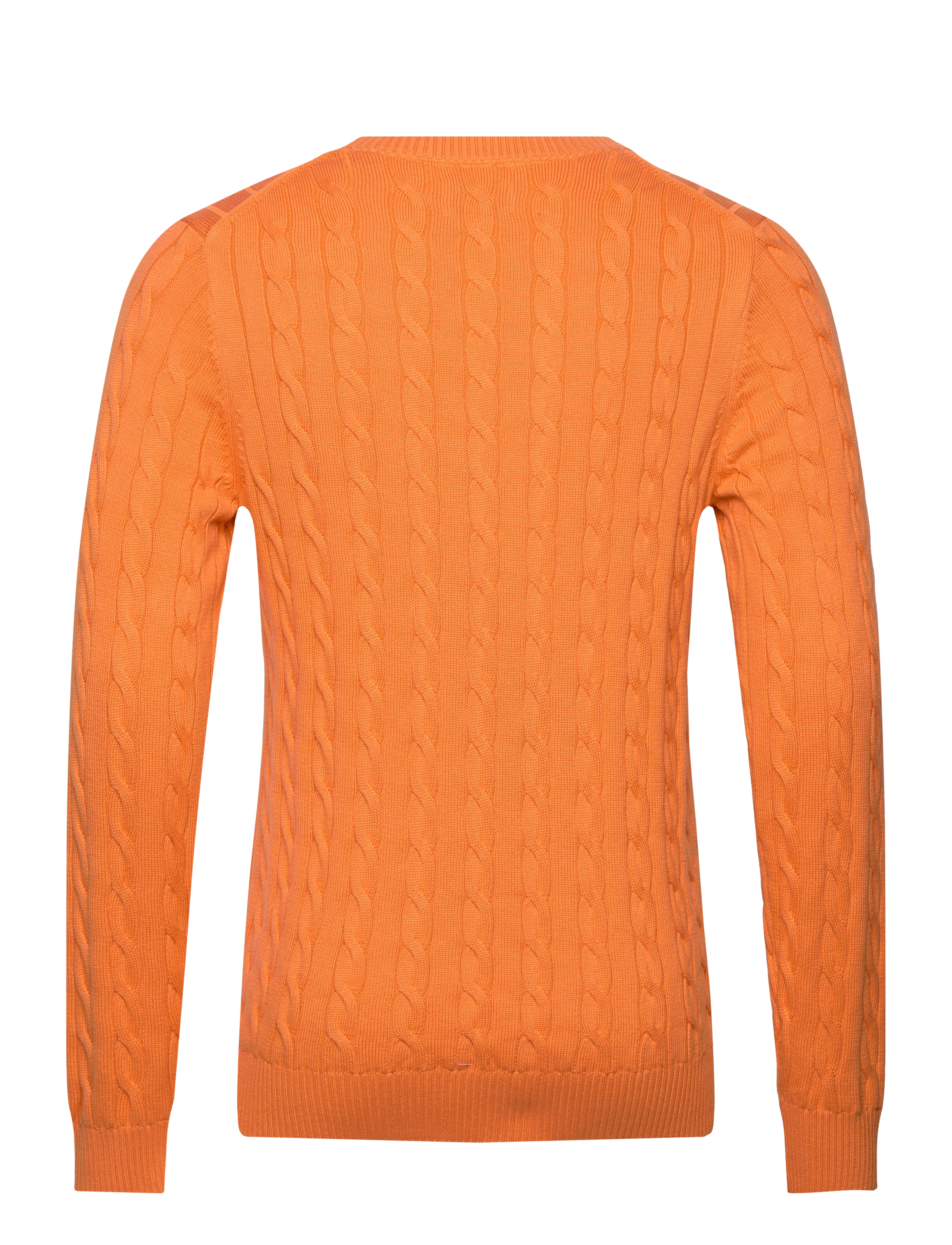 Gant - Classic Cable Knit Sweater - rund hals - pearl peach - 1
