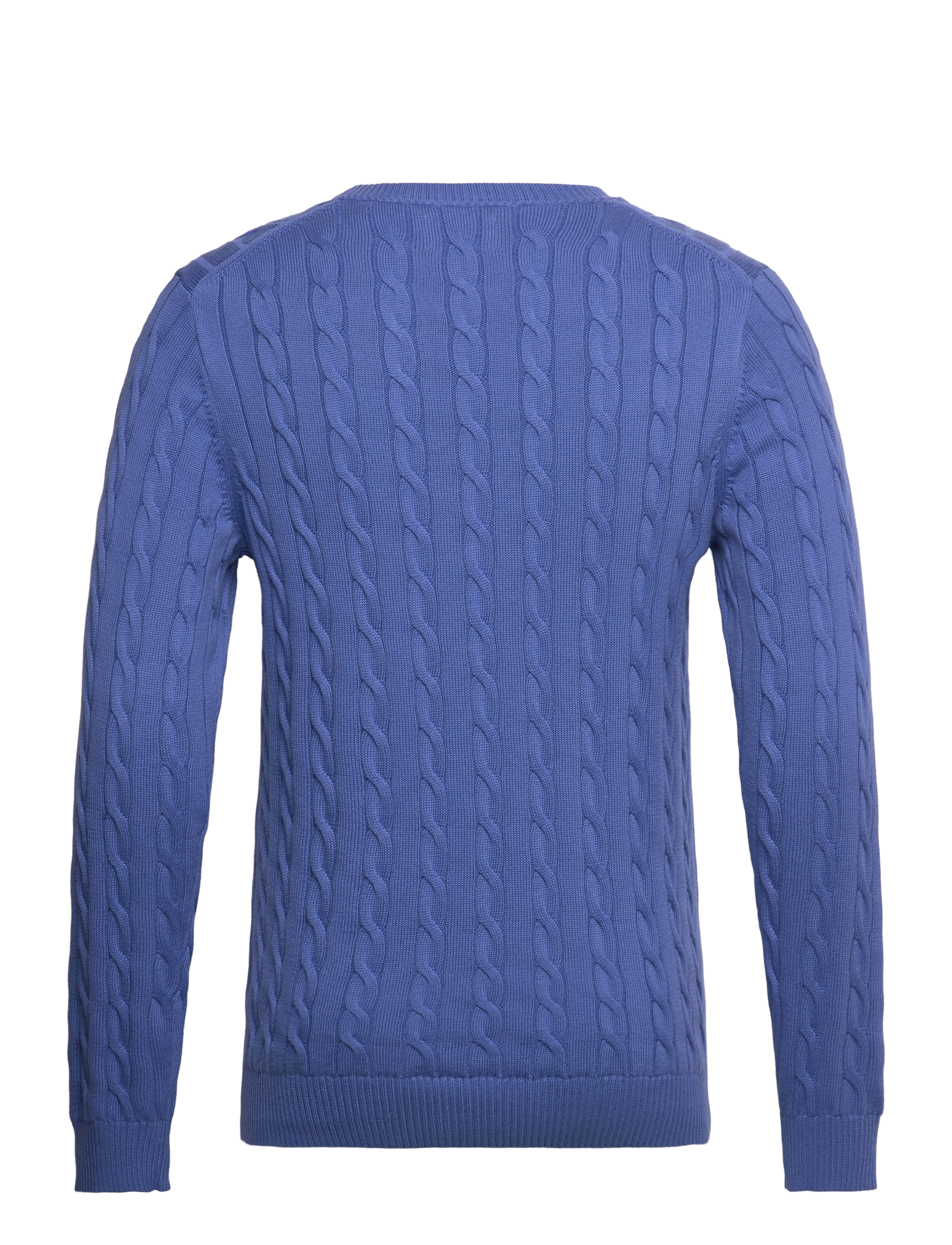 Gant - Classic Cable Knit Sweater - rundhals - rich blue - 2