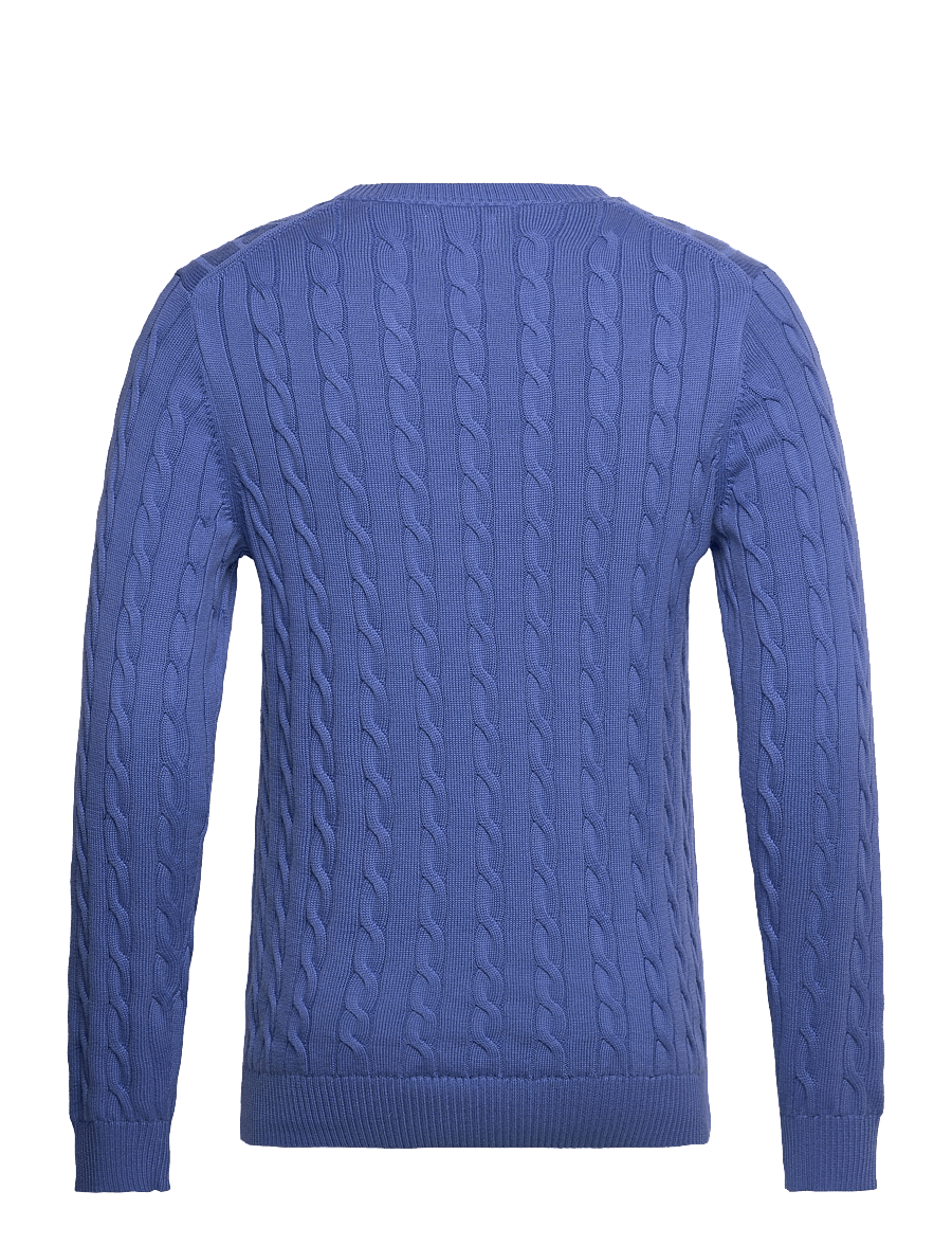 Gant - Classic Cable Knit Sweater - rundhals - rich blue - 2