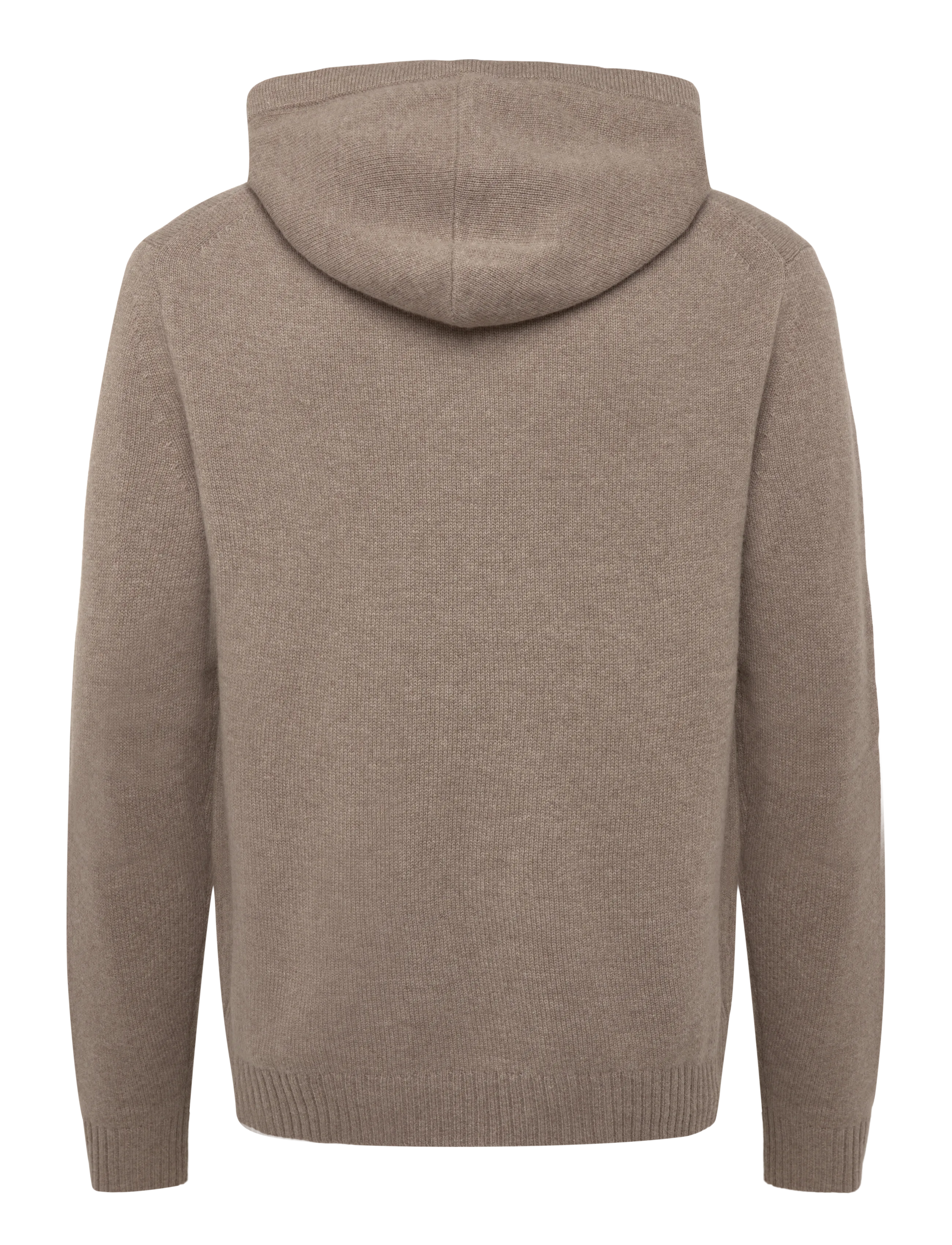 Gant - CASHMERE BLEND HOODIE - sweatshirts - dk. sand melange - 1